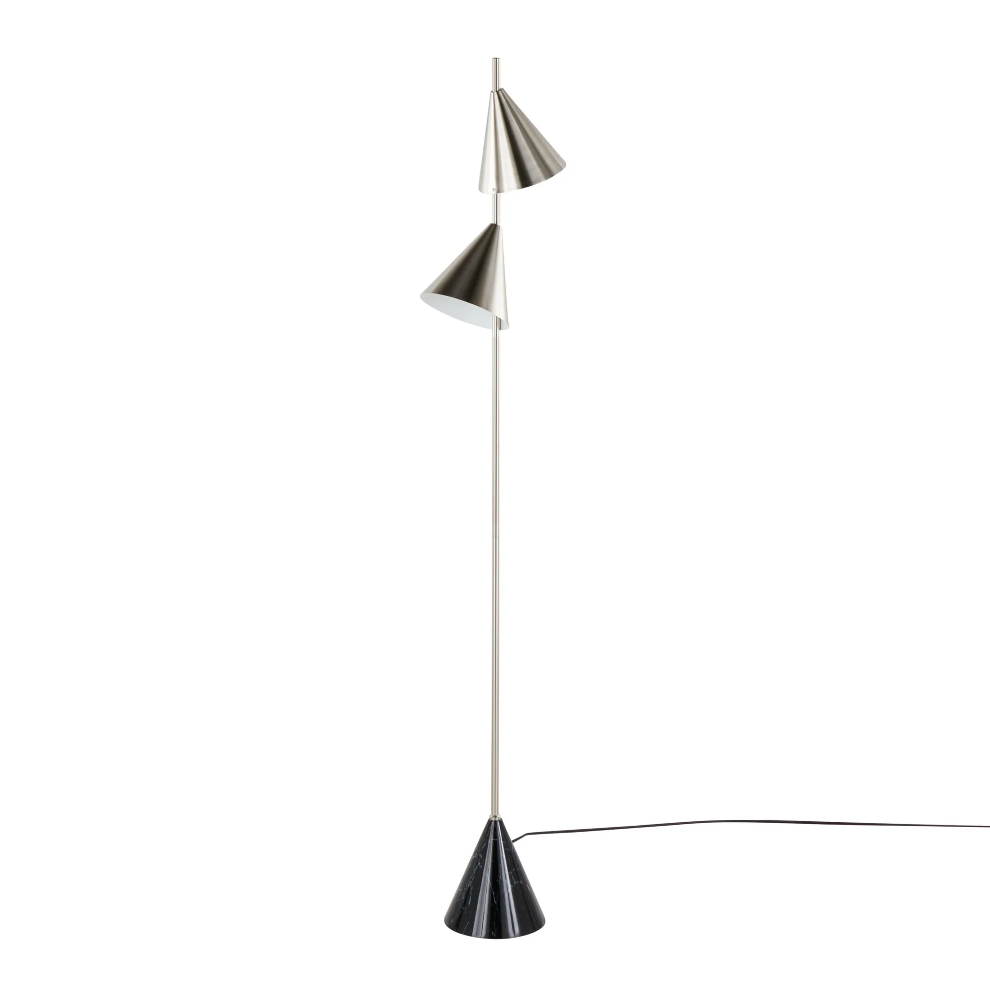 Cone 65" Metal Floor Lamp By LumiSource - LFL-CONE AUW - Image 8