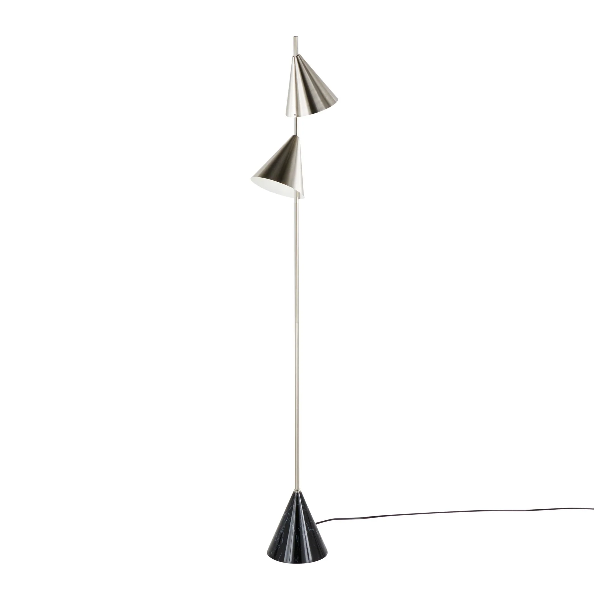 Cone 65" Metal Floor Lamp By LumiSource - LFL-CONE AUW - Image 9