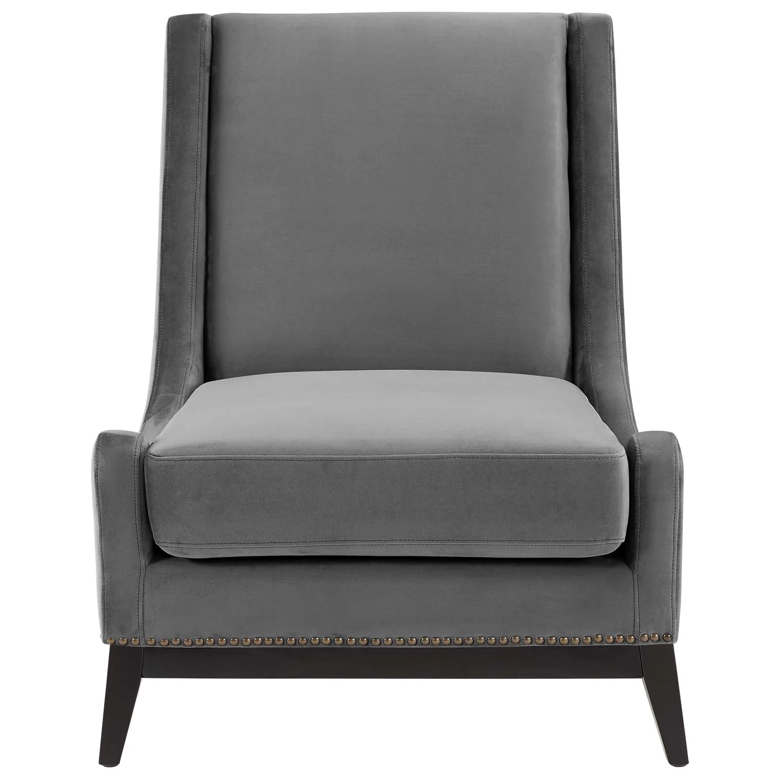 Confident Lounge Chair Upholstered Performance Velvet Set of 2 By Modway - EEI-4487 - Image 6