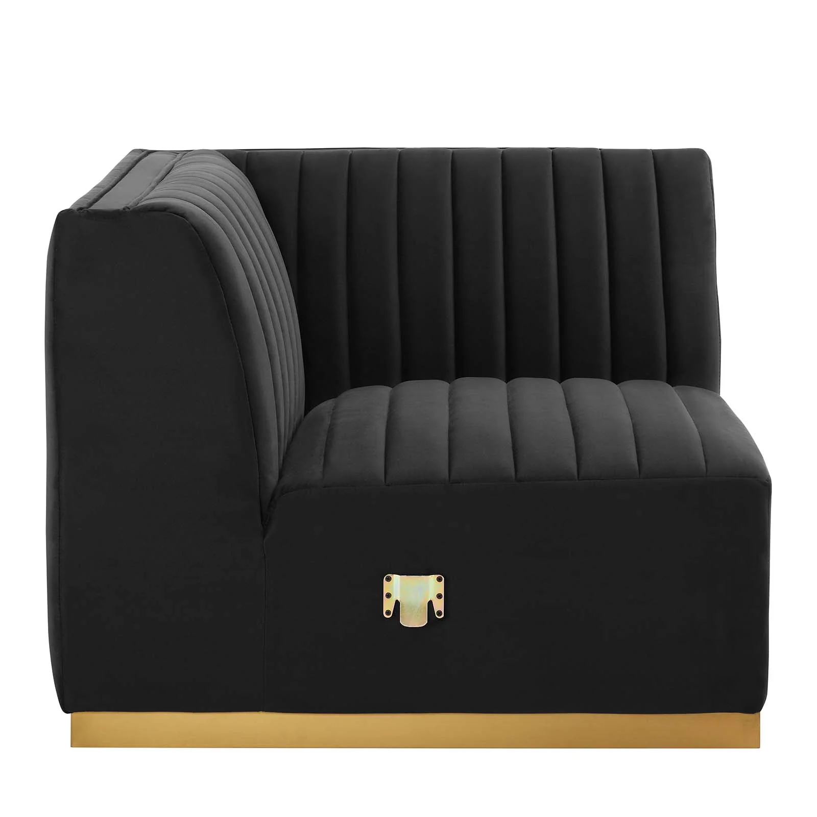 Conjure Channel Tufted Performance Velvet 6-Piece U-Shaped Sectional By Modway - EEI-5851 - Image 15
