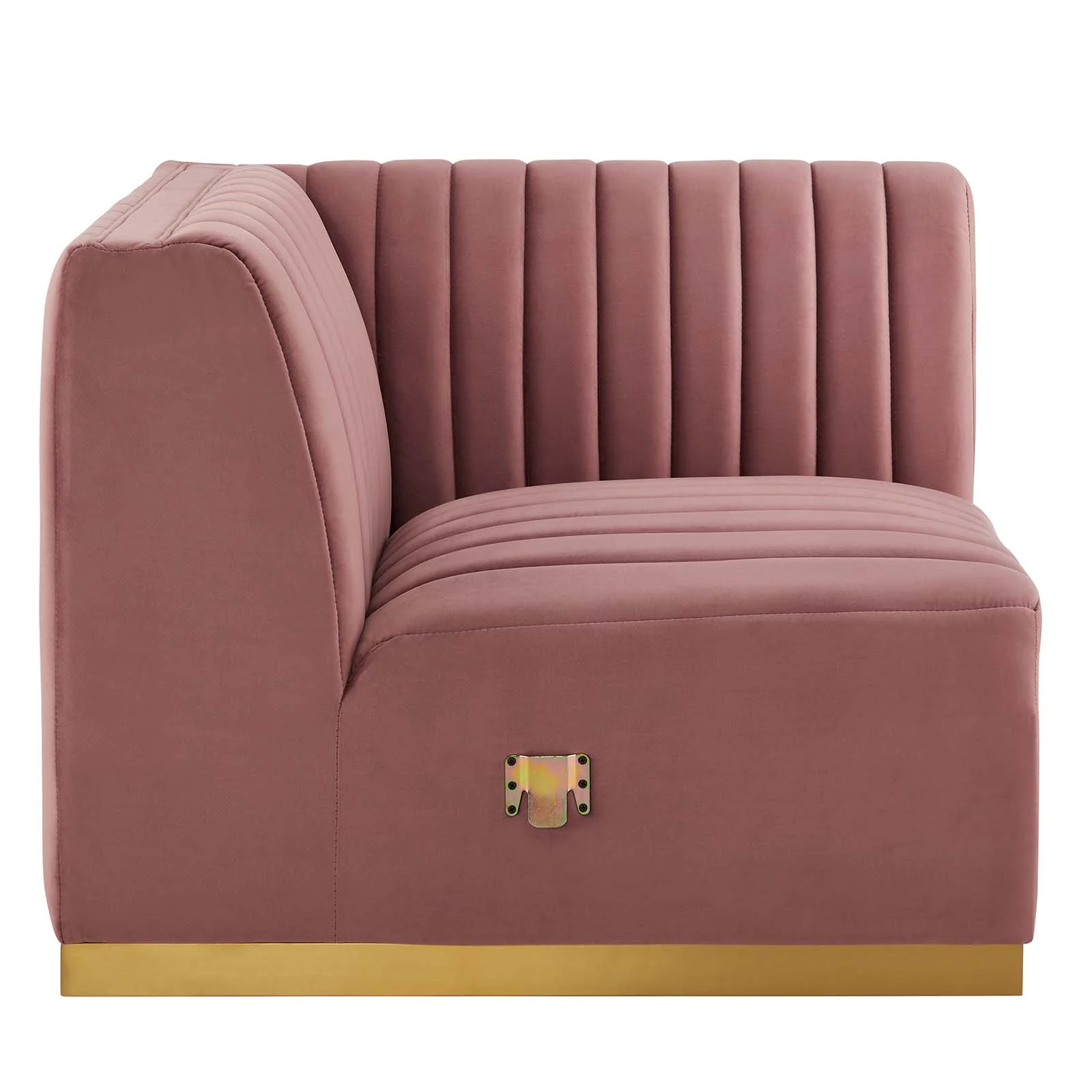 Conjure Channel Tufted Performance Velvet 6-Piece U-Shaped Sectional By Modway - EEI-5851 - Image 21
