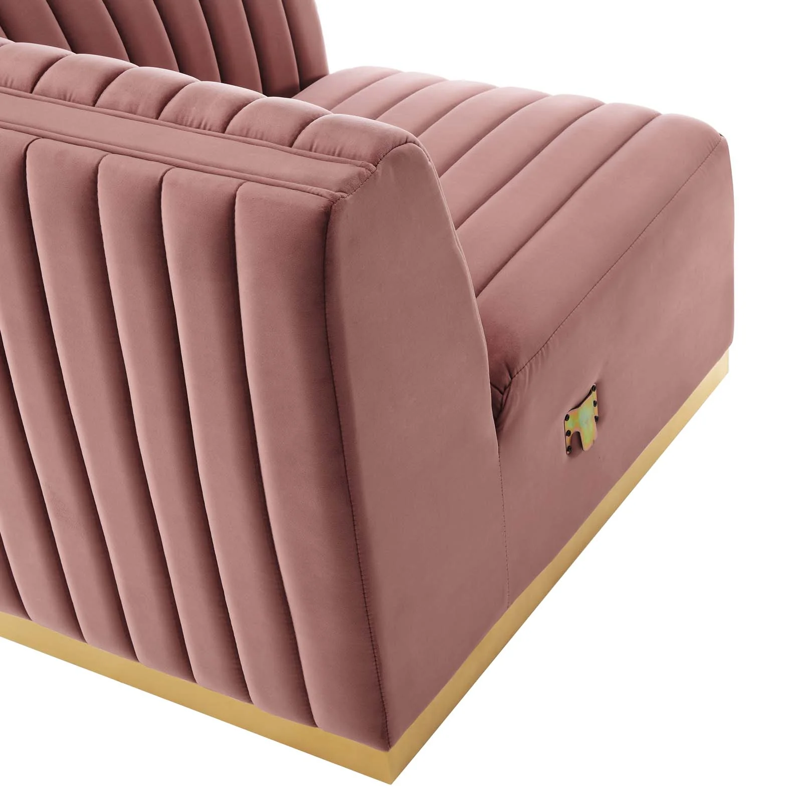 Conjure Channel Tufted Performance Velvet 6-Piece U-Shaped Sectional By Modway - EEI-5851 - Image 22