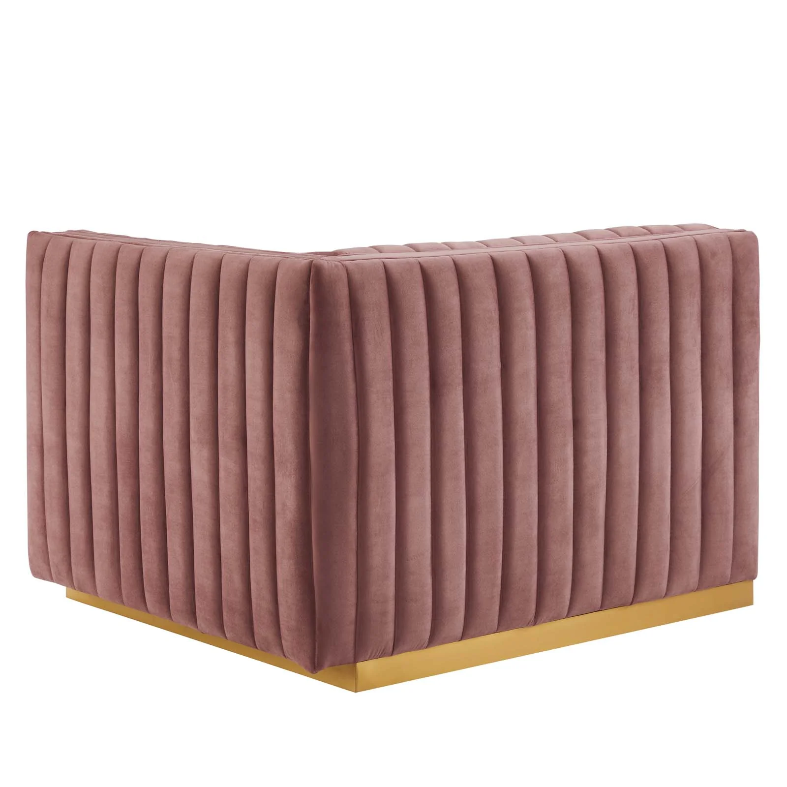 Conjure Channel Tufted Performance Velvet 6-Piece U-Shaped Sectional By Modway - EEI-5851 - Image 24
