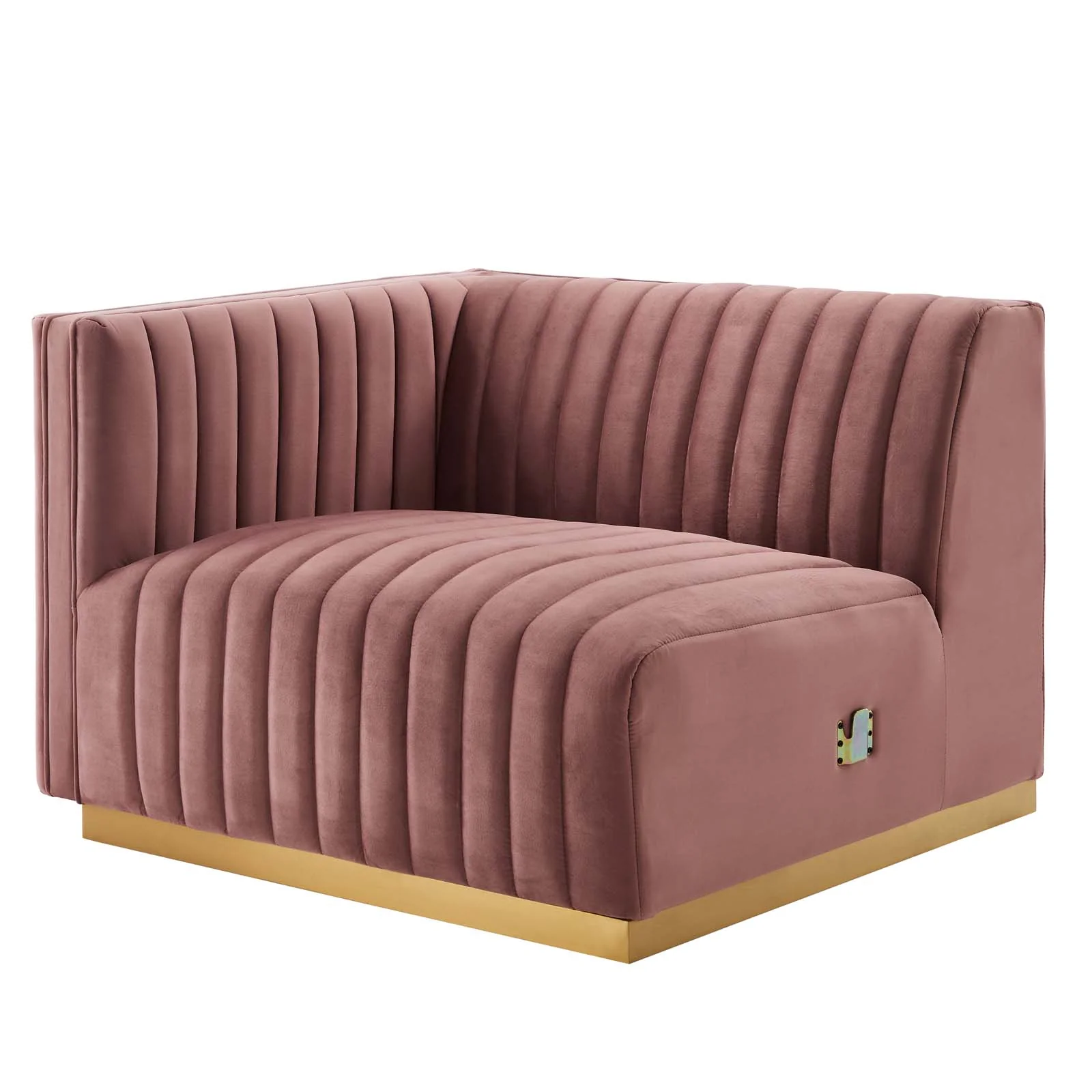 Conjure Channel Tufted Performance Velvet 6-Piece U-Shaped Sectional By Modway - EEI-5851 - Image 27