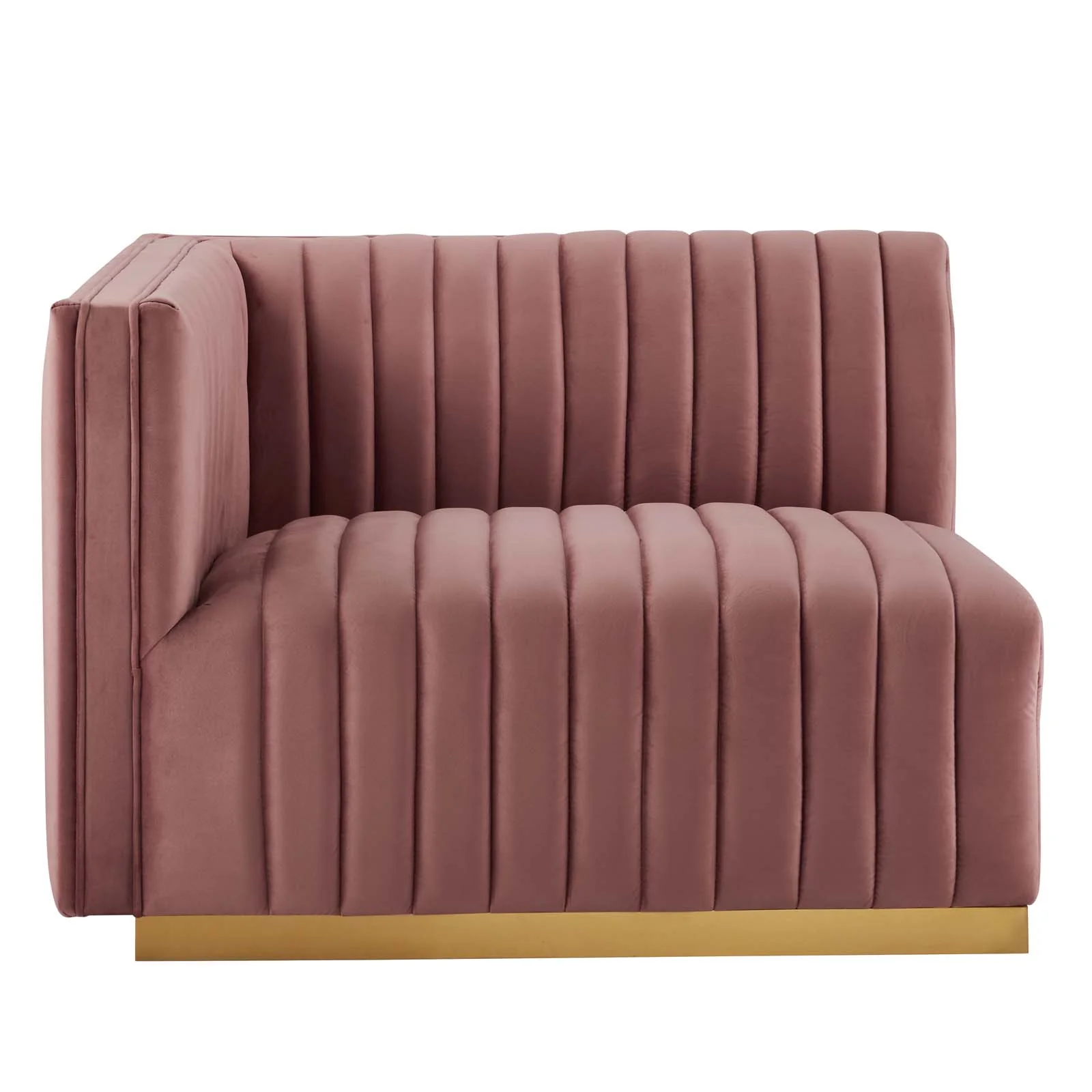 Conjure Channel Tufted Performance Velvet 6-Piece U-Shaped Sectional By Modway - EEI-5851 - Image 28