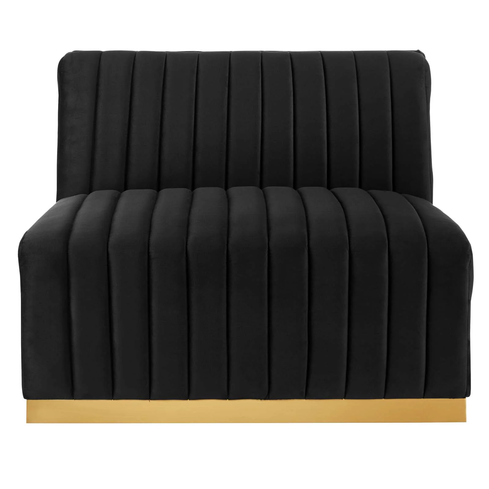 Conjure Channel Tufted Performance Velvet 6-Piece U-Shaped Sectional By Modway - EEI-5851 - Image 3