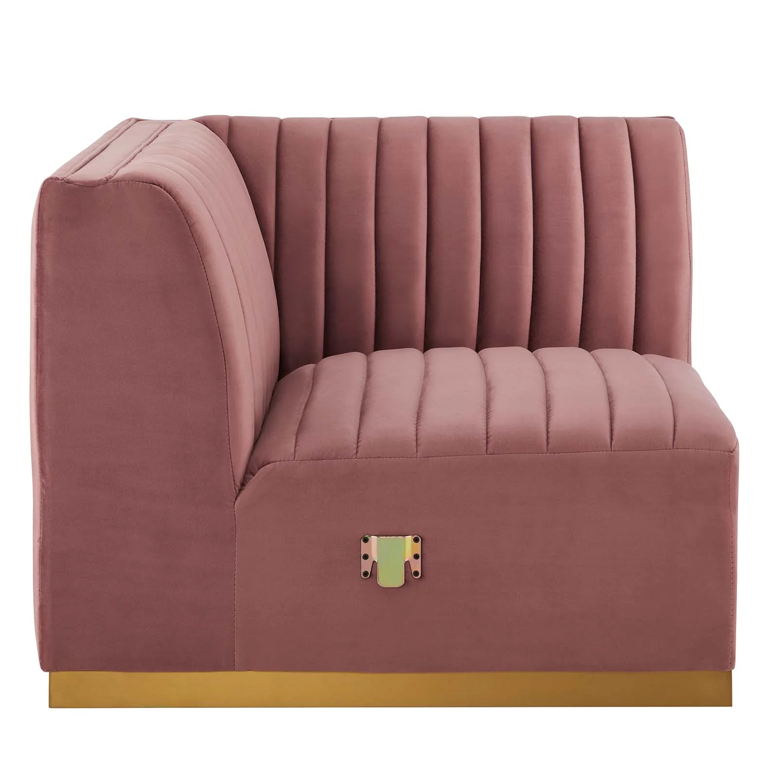 Conjure Channel Tufted Performance Velvet 6-Piece U-Shaped Sectional By Modway - EEI-5851 - Image 31