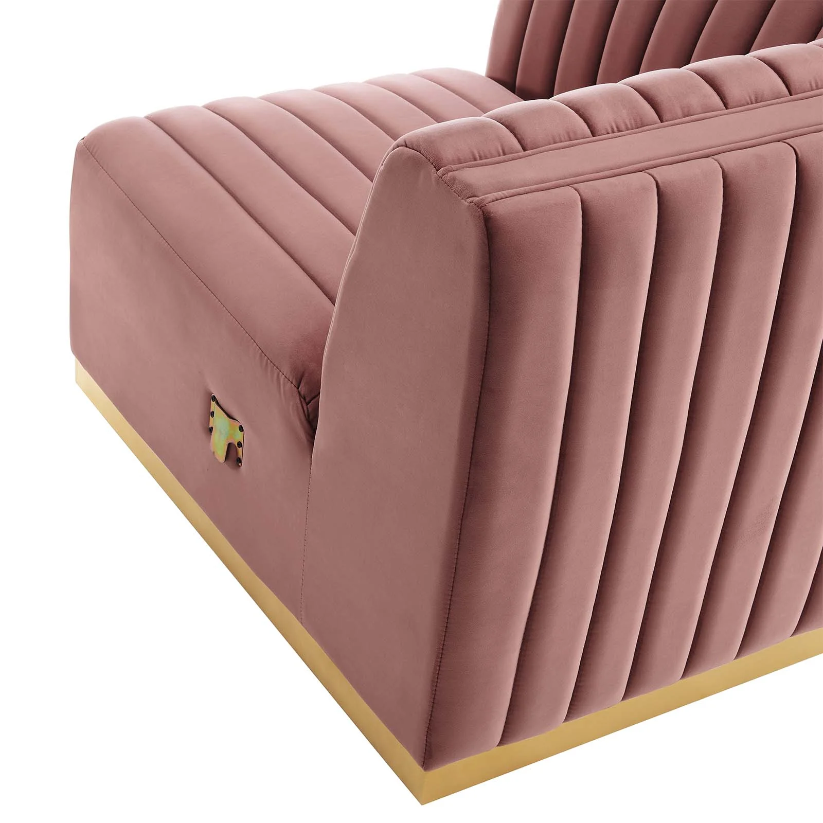 Conjure Channel Tufted Performance Velvet 6-Piece U-Shaped Sectional By Modway - EEI-5851 - Image 32