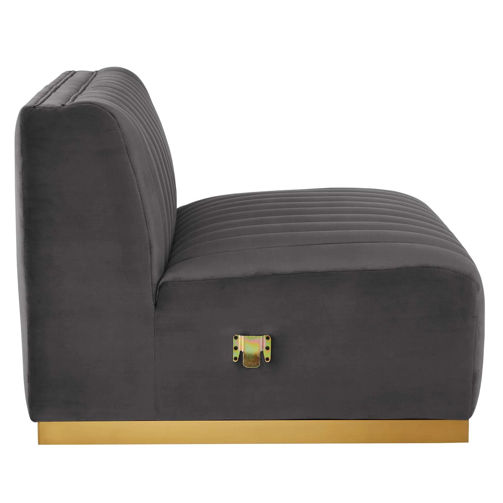 Conjure Channel Tufted Performance Velvet 6-Piece U-Shaped Sectional By Modway - EEI-5851 - Image 34