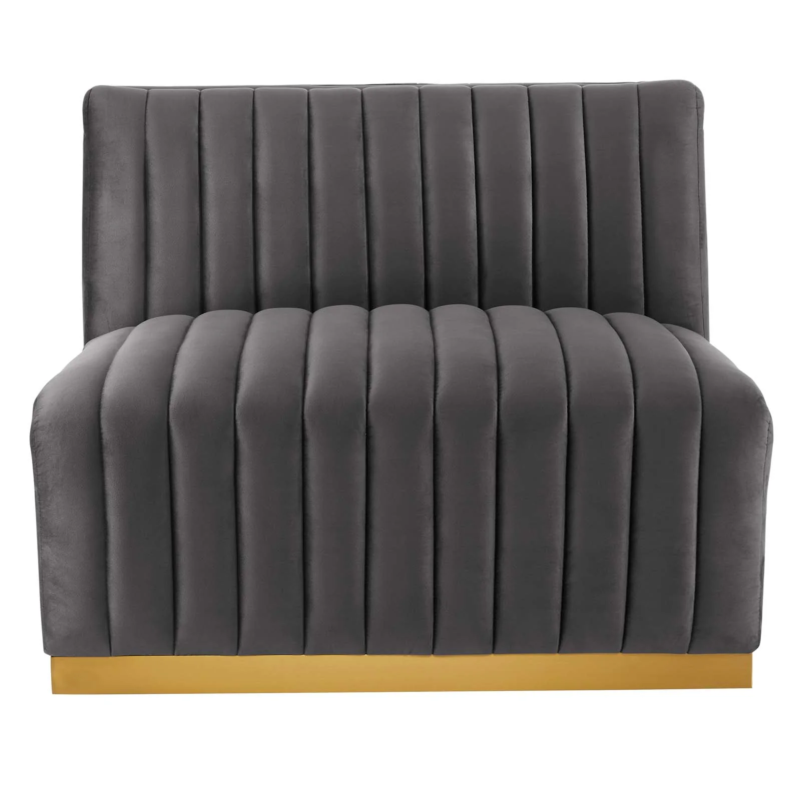 Conjure Channel Tufted Performance Velvet 6-Piece U-Shaped Sectional By Modway - EEI-5851 - Image 35