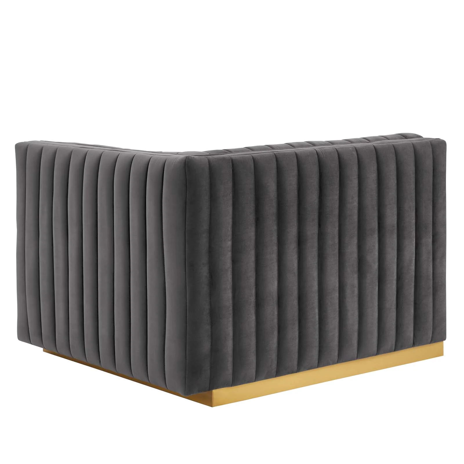 Conjure Channel Tufted Performance Velvet 6-Piece U-Shaped Sectional By Modway - EEI-5851 - Image 40