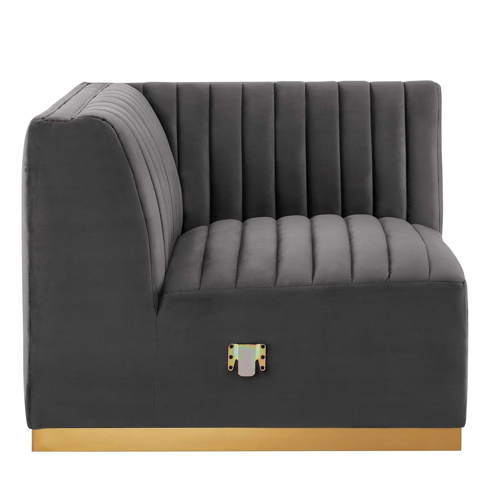 Conjure Channel Tufted Performance Velvet 6-Piece U-Shaped Sectional By Modway - EEI-5851 - Image 47