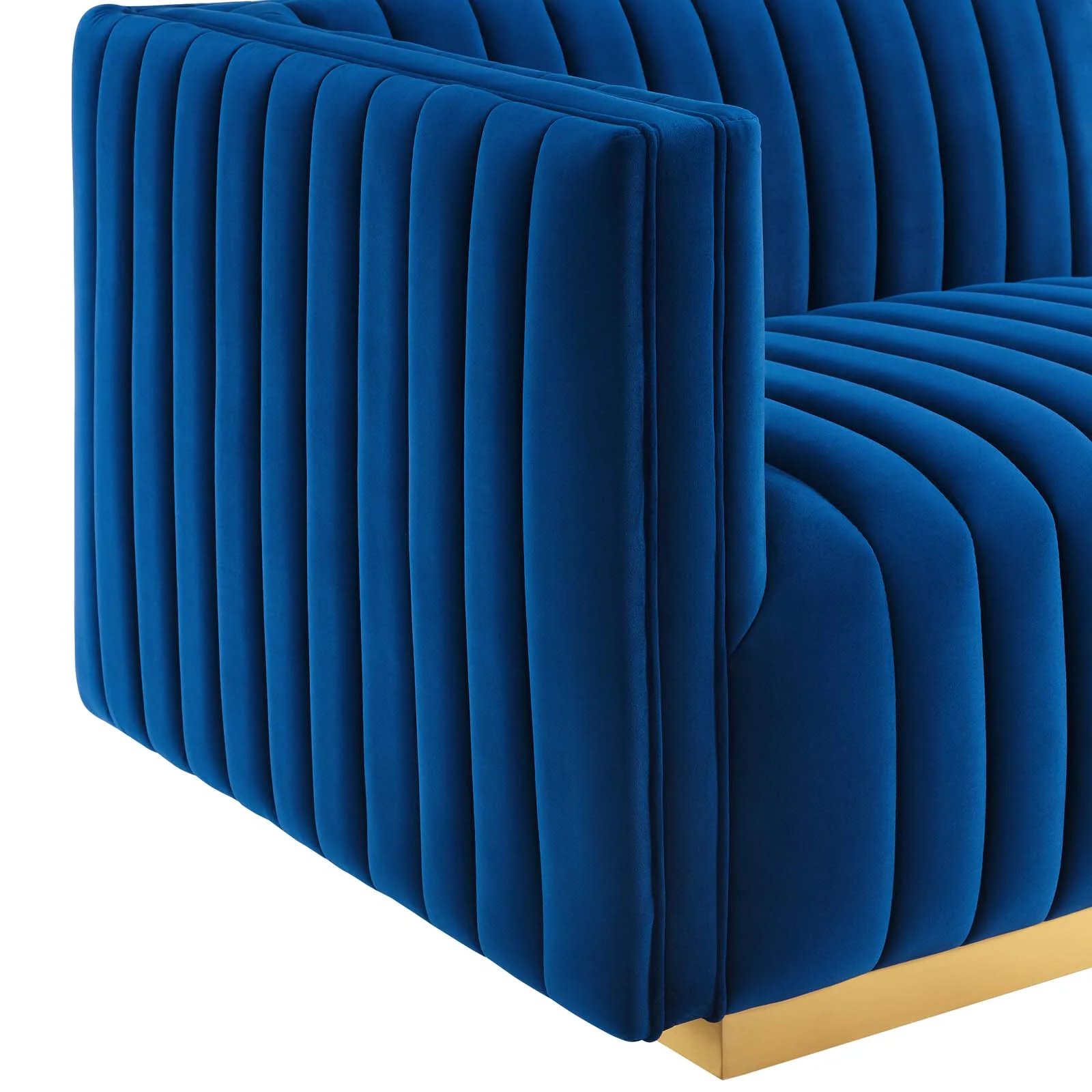 Conjure Channel Tufted Performance Velvet 6-Piece U-Shaped Sectional By Modway - EEI-5851 - Image 61