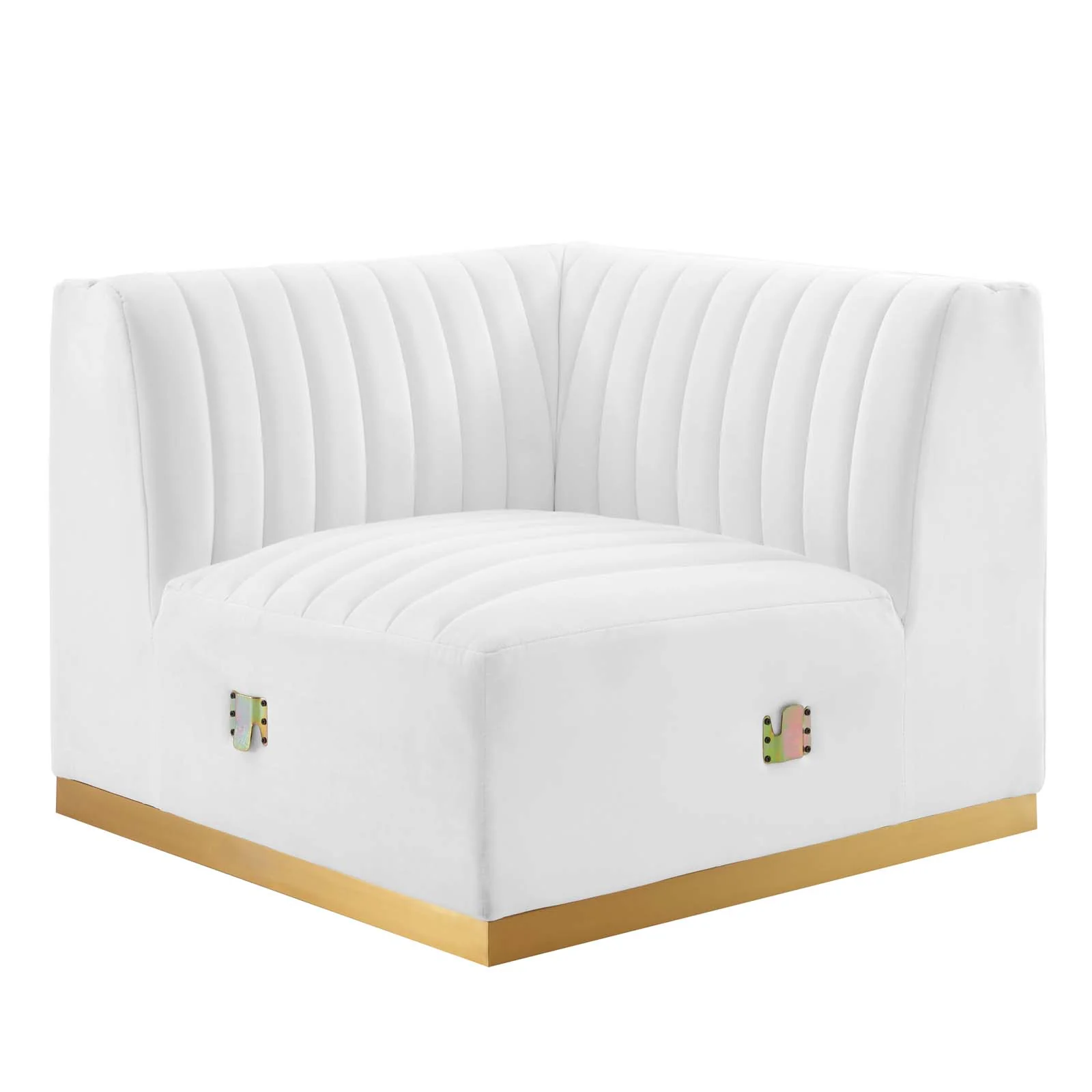 Conjure Channel Tufted Performance Velvet 6-Piece U-Shaped Sectional By Modway - EEI-5851 - Image 78