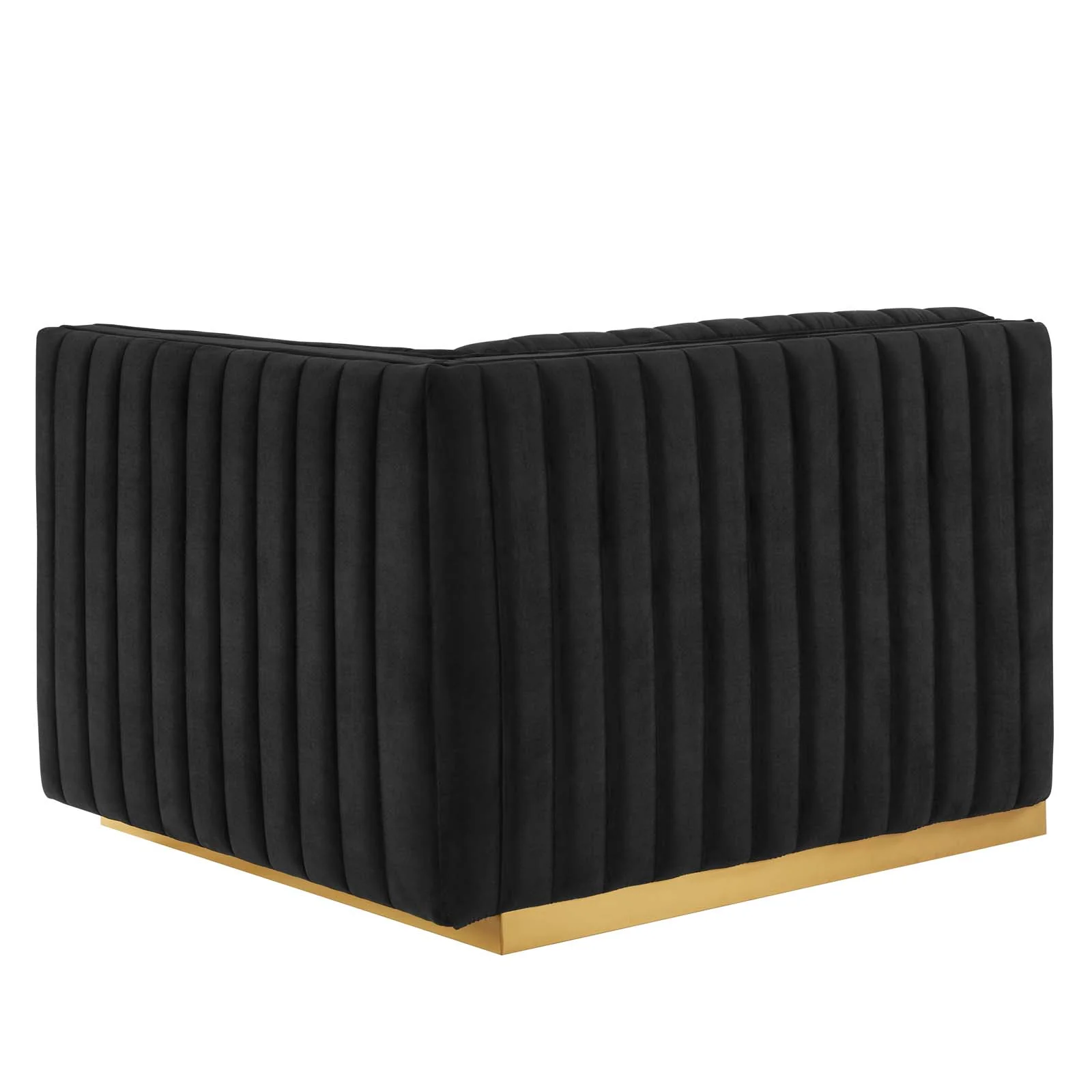Conjure Channel Tufted Performance Velvet 6-Piece U-Shaped Sectional By Modway - EEI-5851 - Image 8