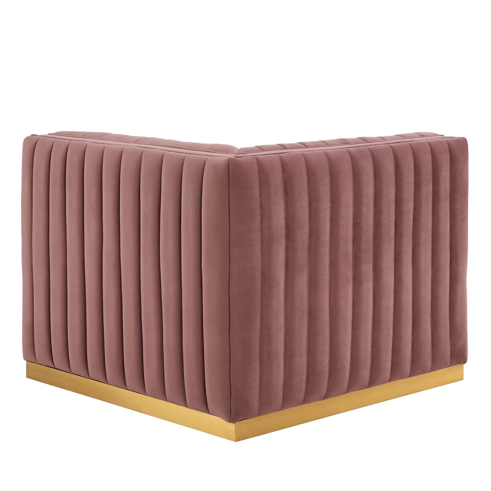 Conjure Channel Tufted Performance Velvet Left Corner Chair By Modway - EEI-5505 - Image 10