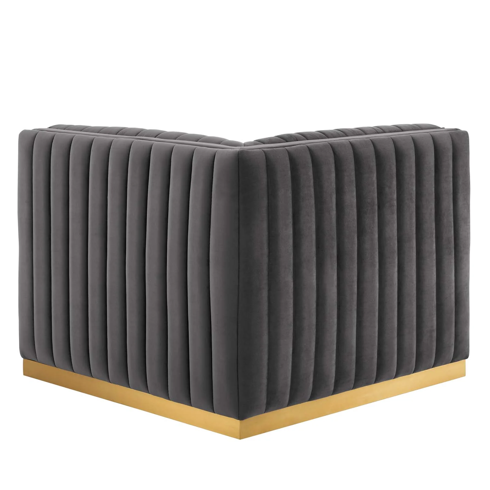 Conjure Channel Tufted Performance Velvet Left Corner Chair By Modway - EEI-5505 - Image 16