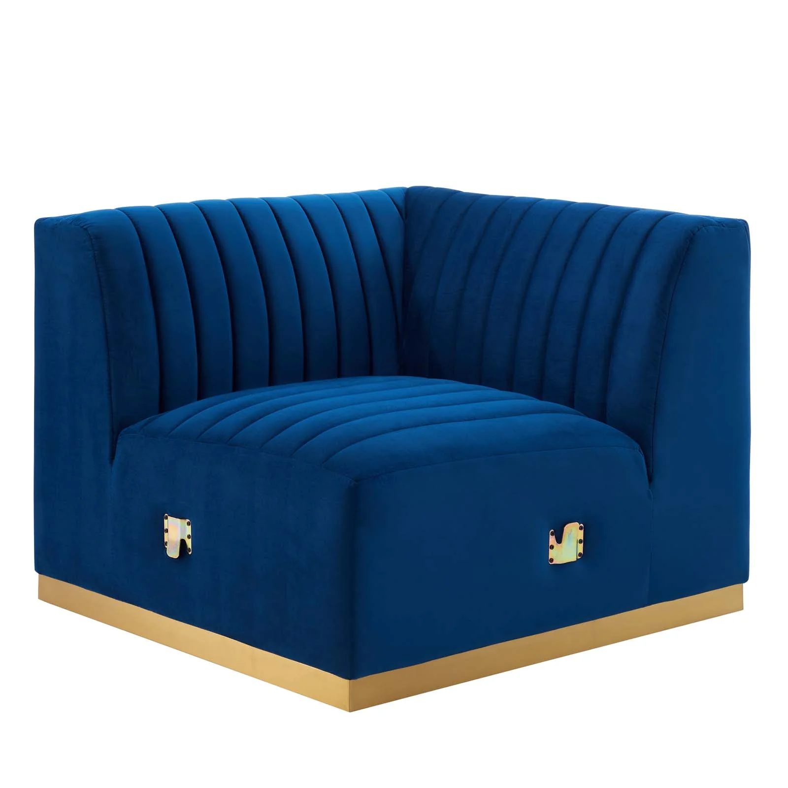 Conjure Channel Tufted Performance Velvet Left Corner Chair By Modway - EEI-5505 - Image 20
