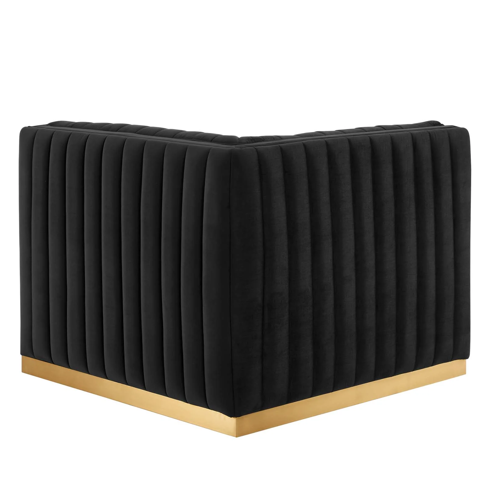 Conjure Channel Tufted Performance Velvet Left Corner Chair By Modway - EEI-5505 - Image 4