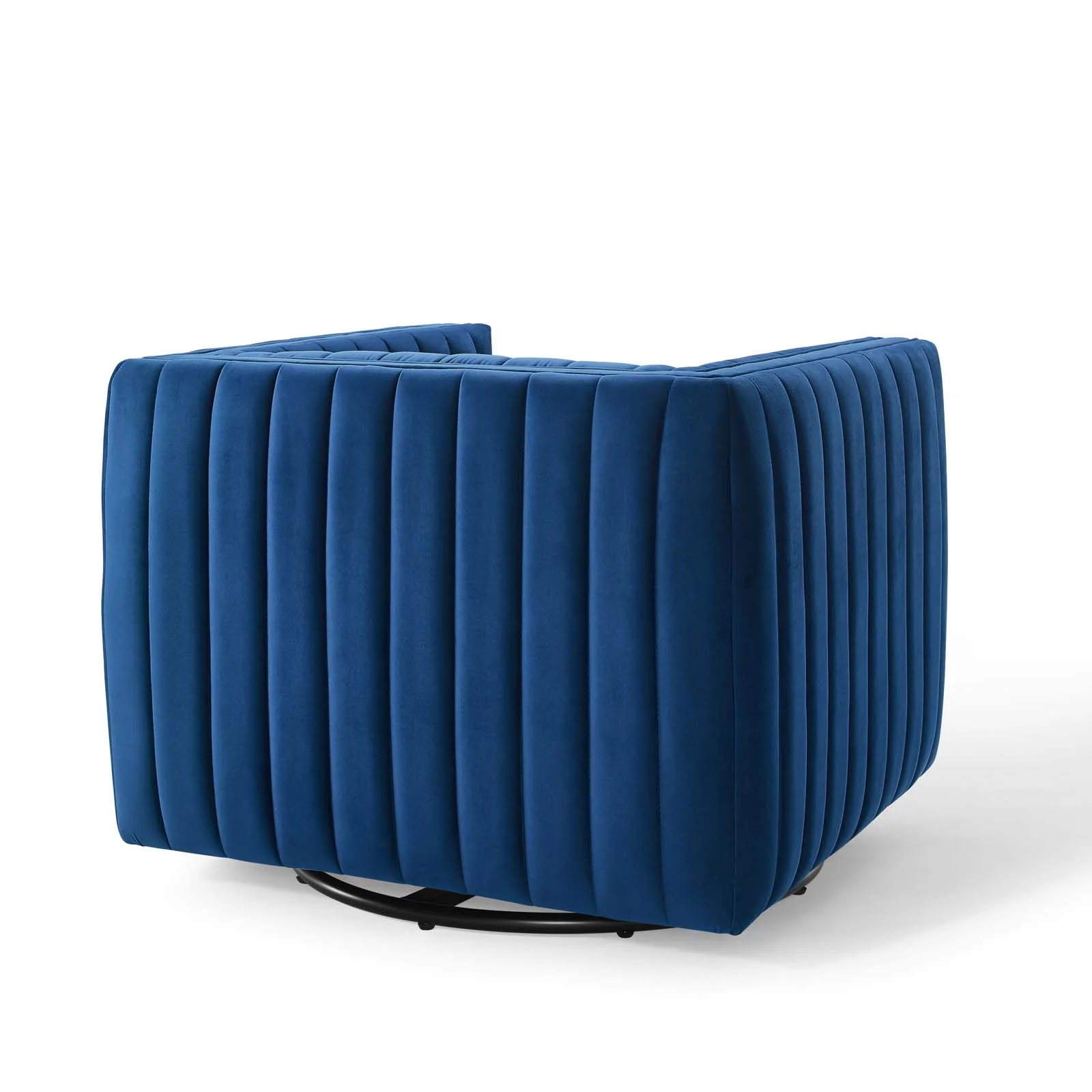 Conjure Channel Tufted Performance Velvet Swivel Armchair By Modway - EEI-3883 - Image 13