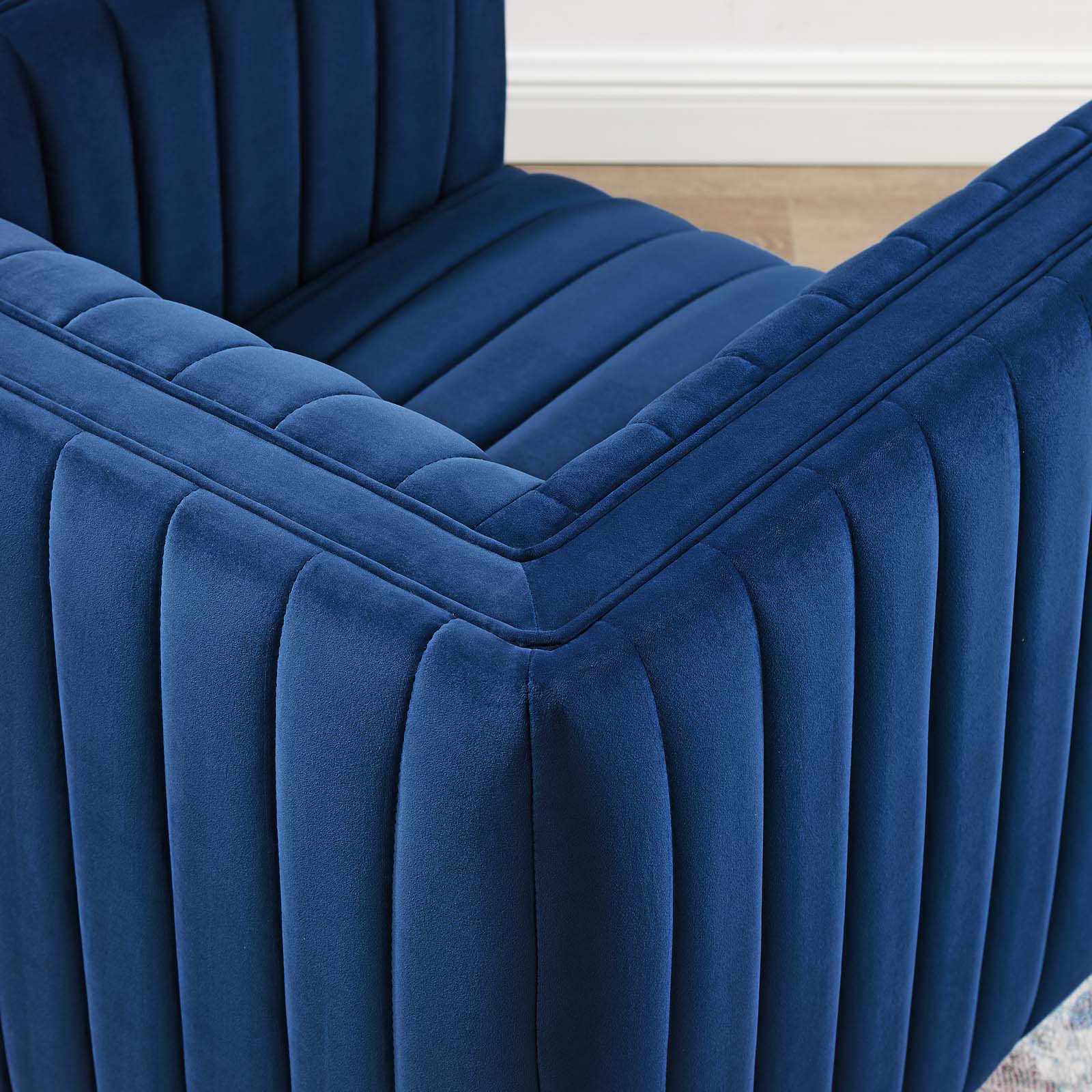 Conjure Channel Tufted Performance Velvet Swivel Armchair By Modway - EEI-3883 - Image 16