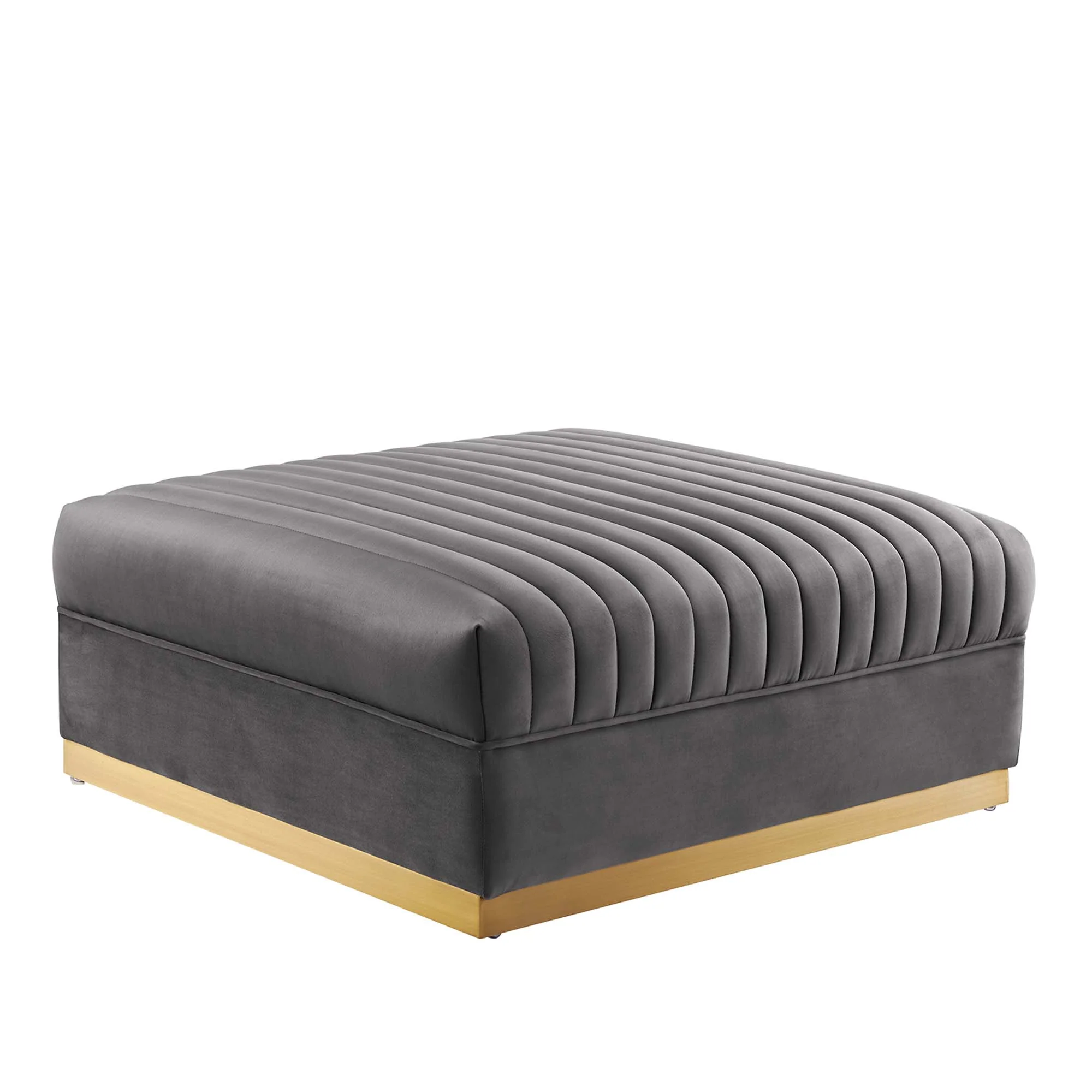 Conjure Channel Tufted Upholstered Fabric Loveseat by Modway - Image 25