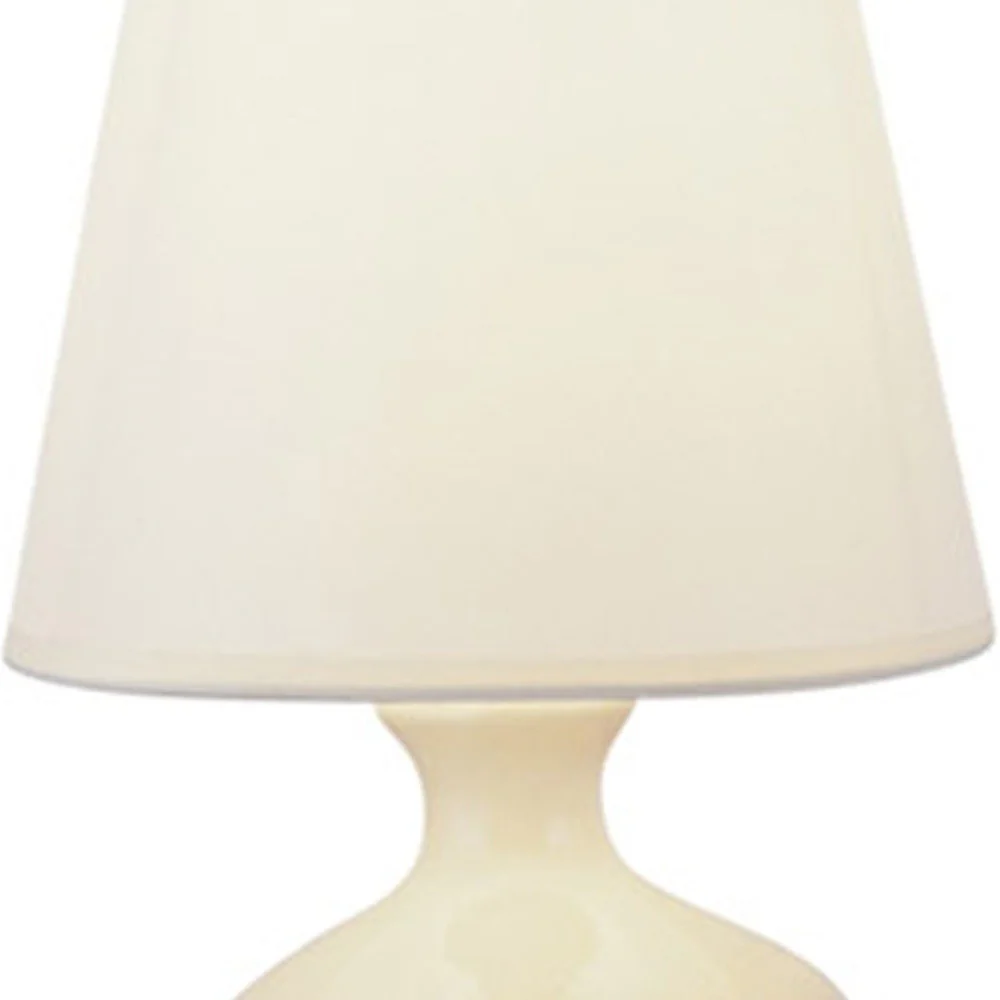 Contempo Genie Beige Certamic Table Lamp By Homeroots - Image 3