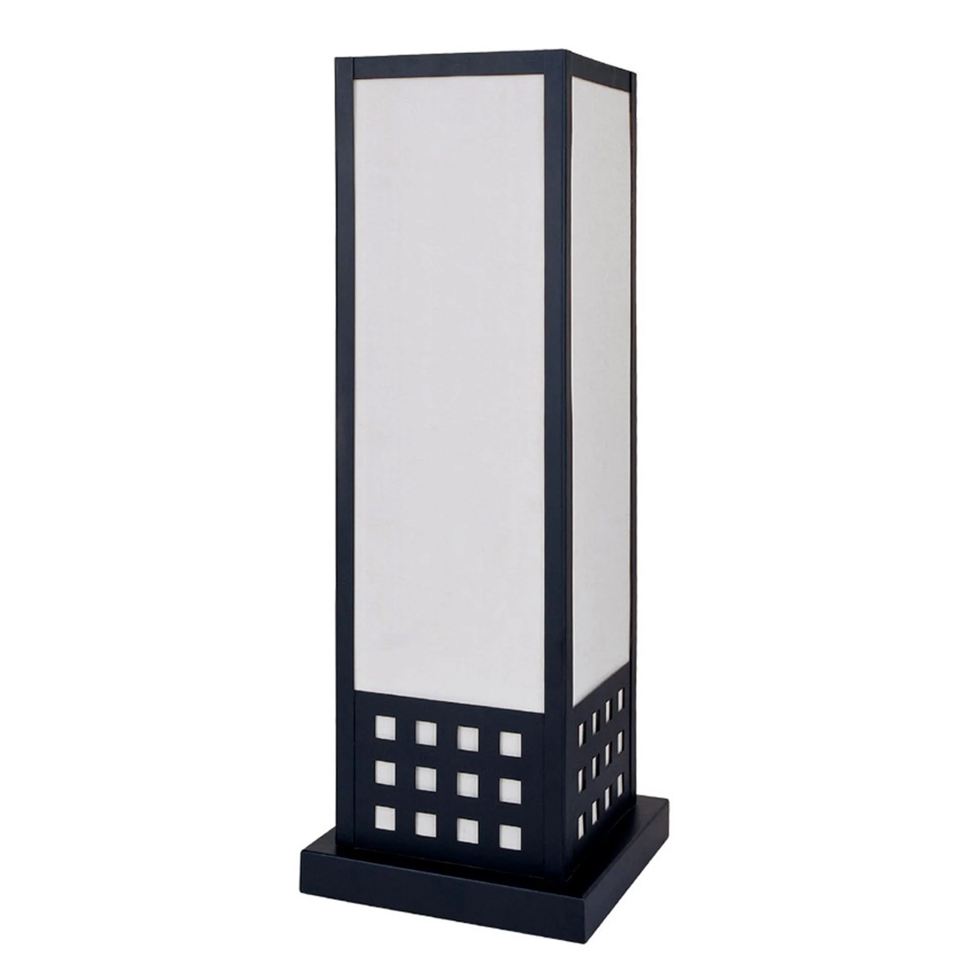 Contemporary Black Table Lamp By Homeroots - Image 2