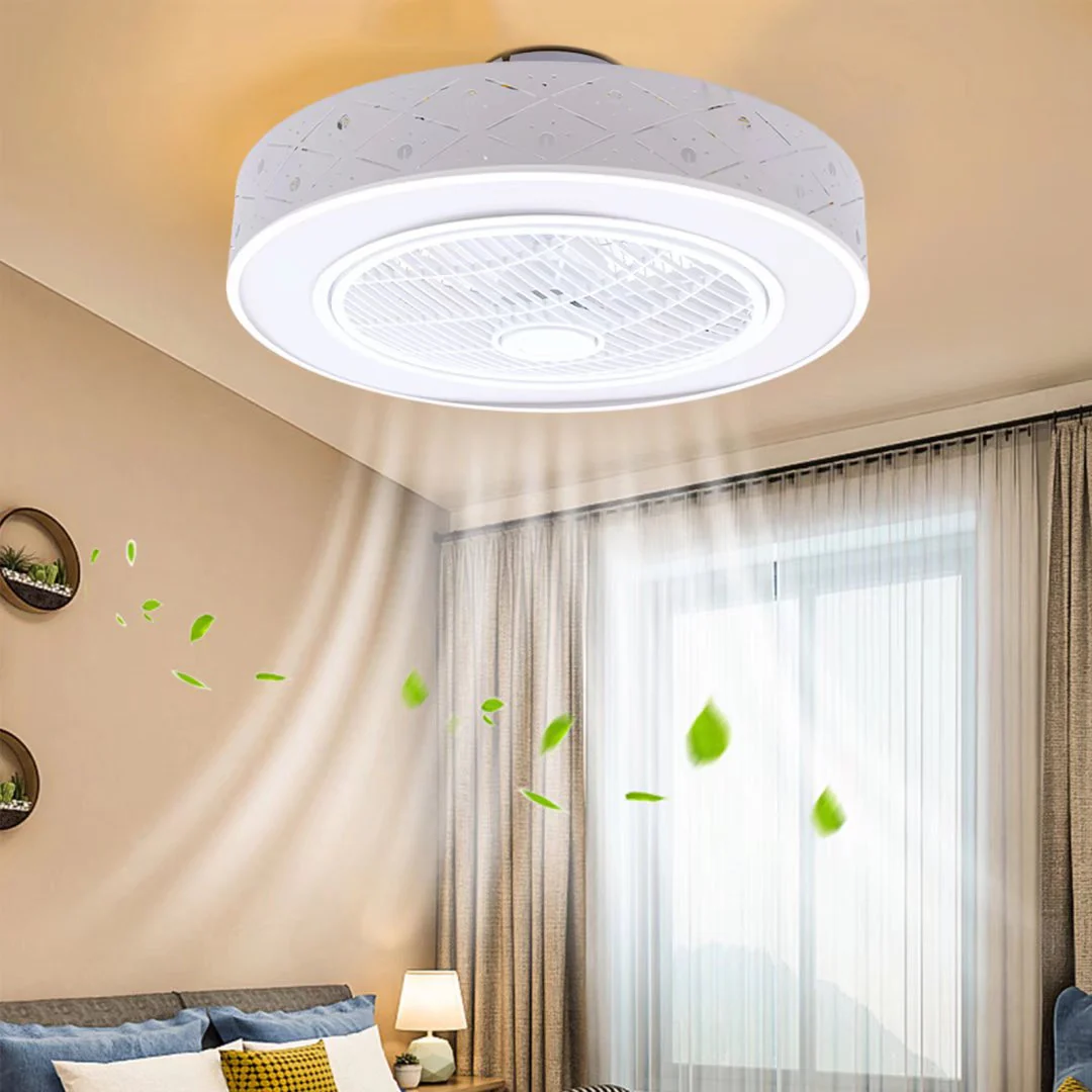 Contemporary Ceiling Ceiling Fan and Light By Homeroots - Image 3