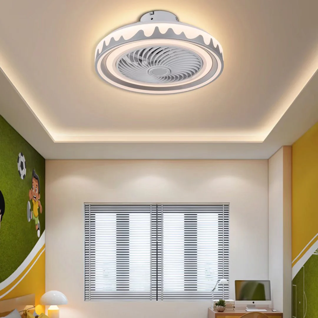 Contemporary Ceiling Fan and Light By Homeroots - Image 2