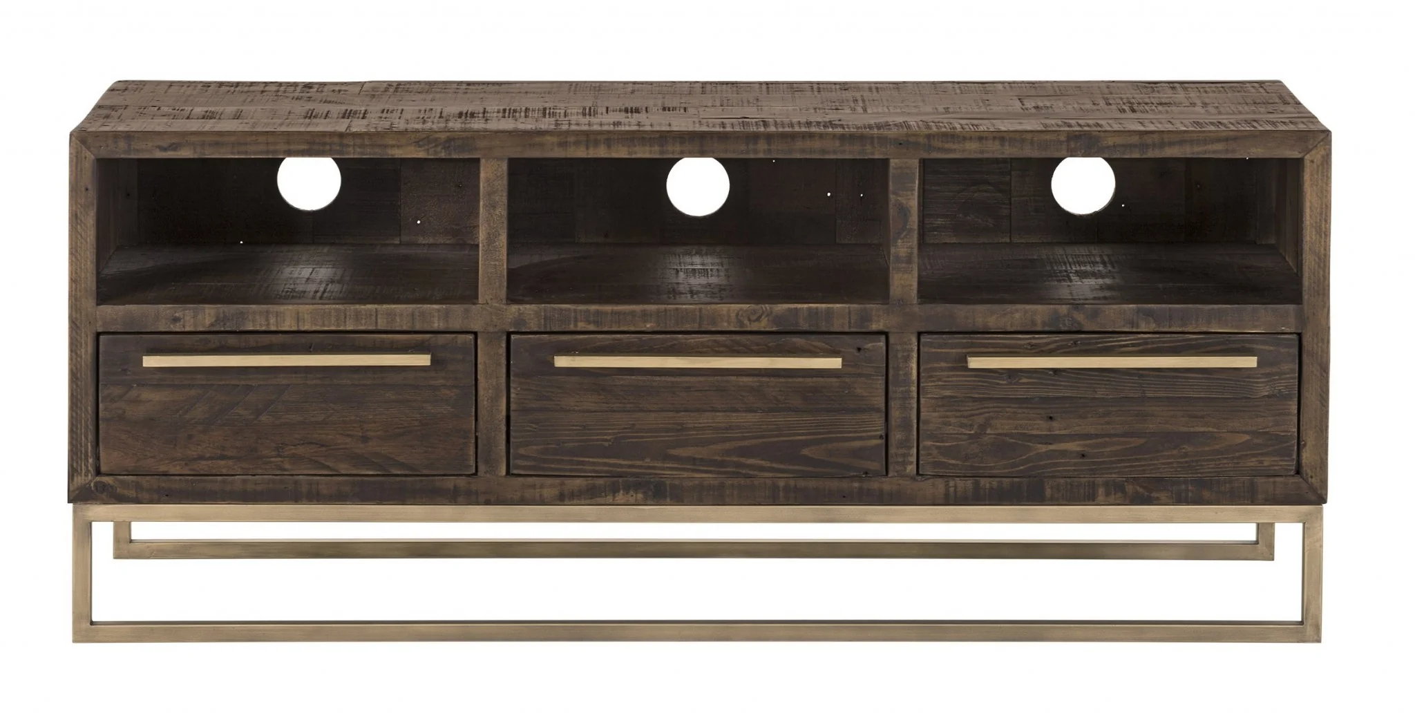 Contemporary Industrial Style TV Console By Homeroots - Image 2