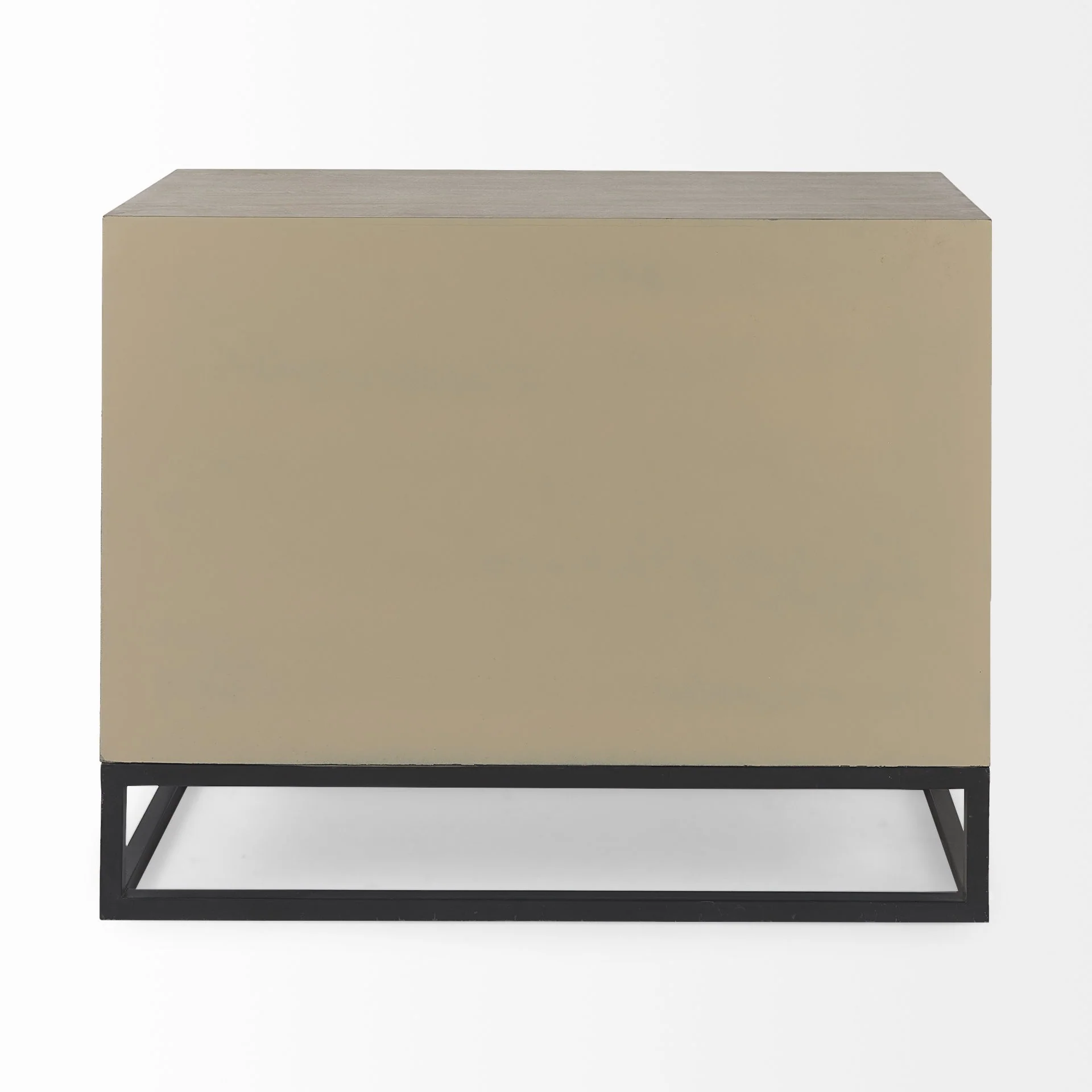 Contemporary Light Wash Diamond Accent Cabinet By Homeroots - Image 4