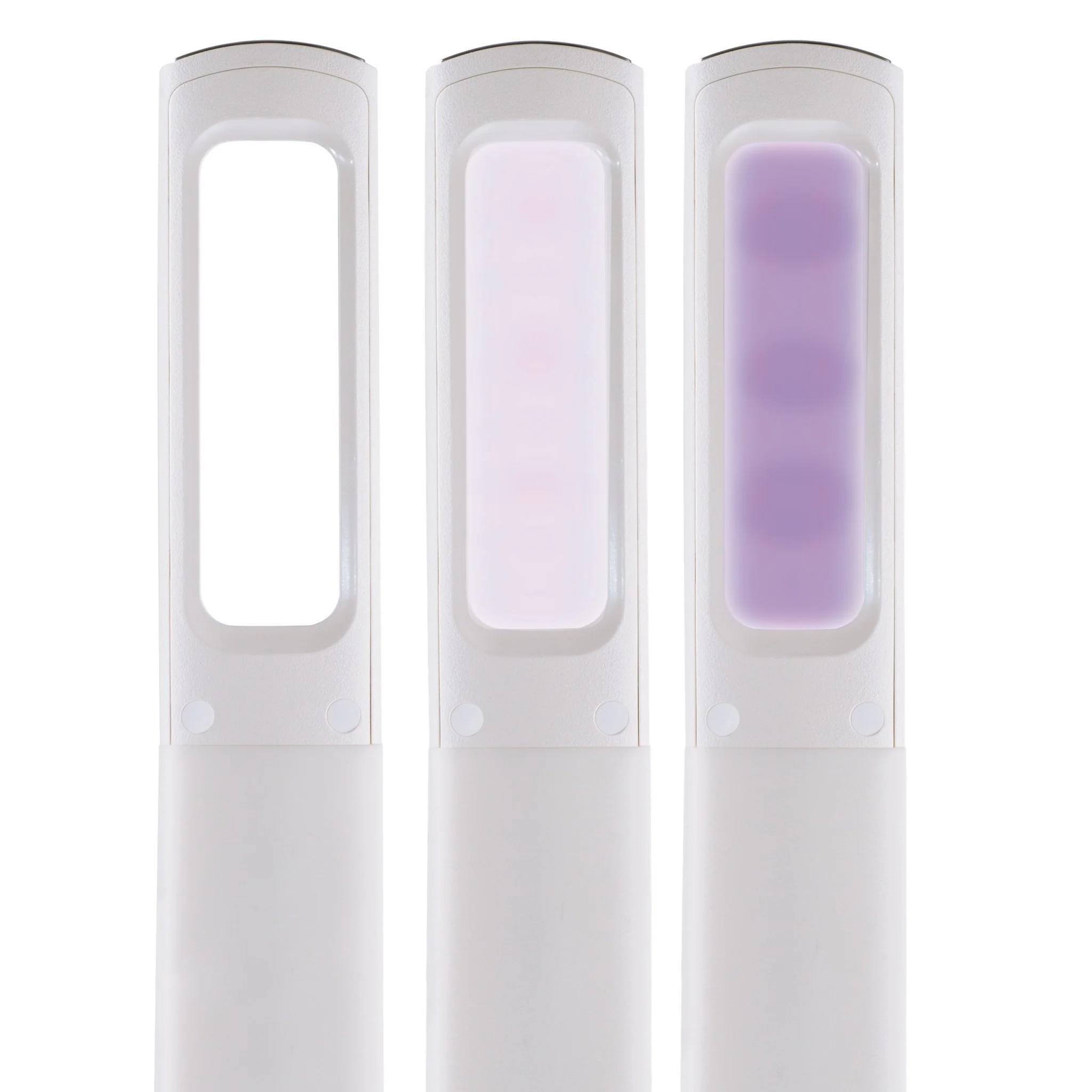 Contemporary White Sanitizing LED Desk Lamp By Homeroots - Image 5