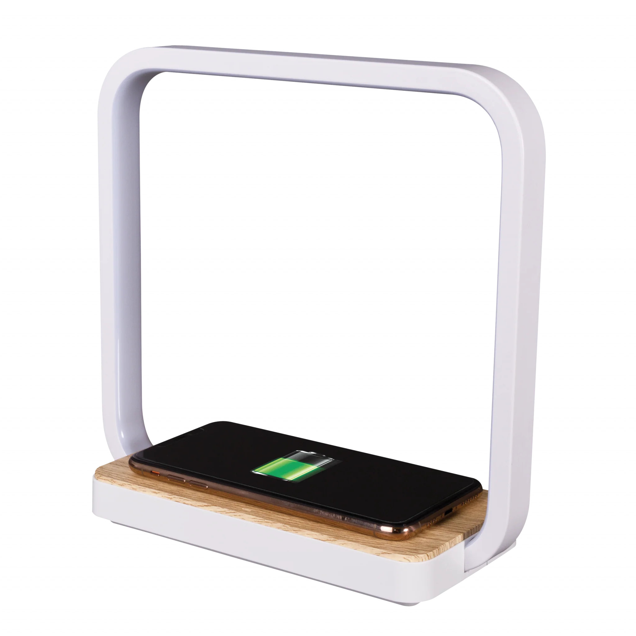 Contemporary White Wireless Phone Charger By Homeroots - Image 4