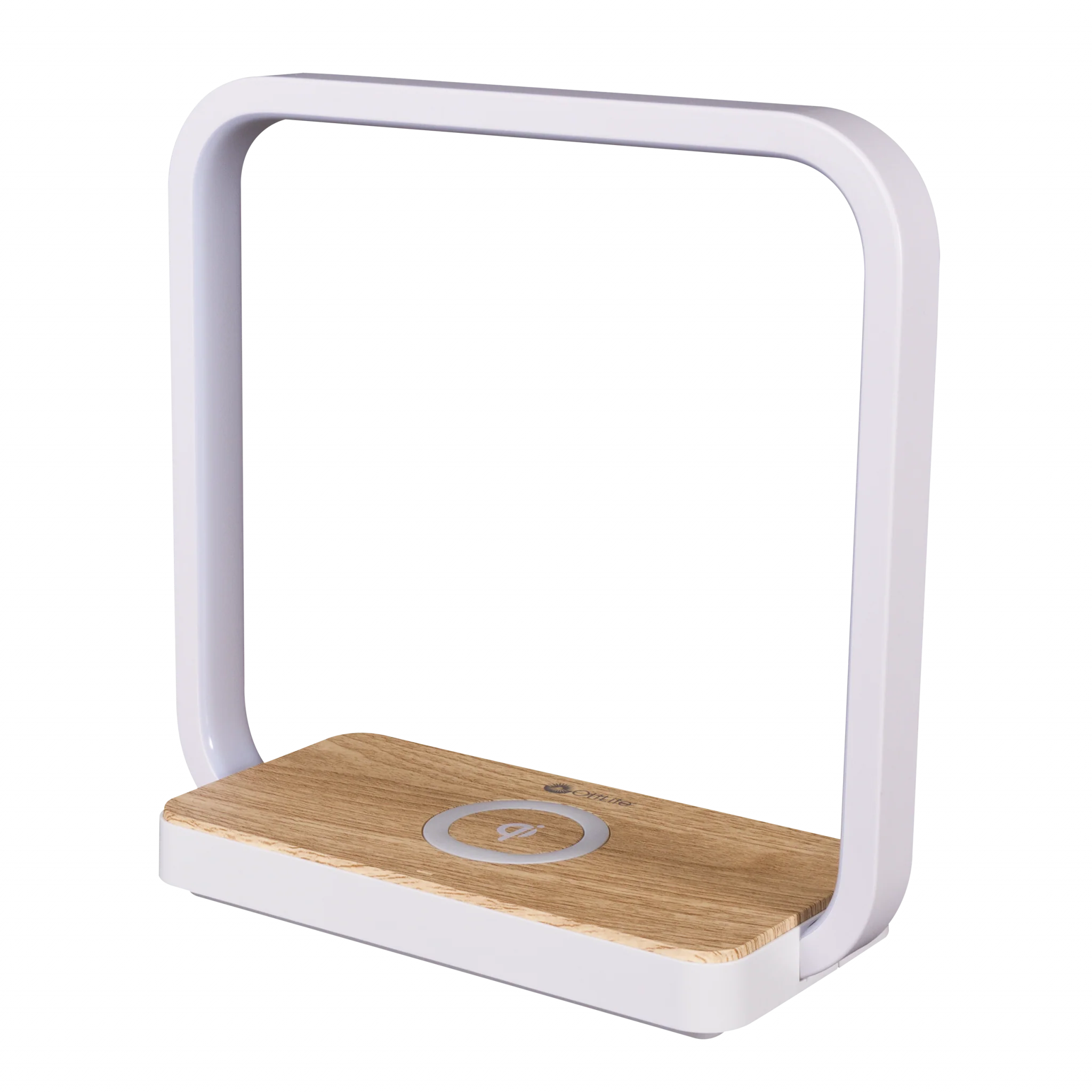 Contemporary White Wireless Phone Charger By Homeroots - Image 5