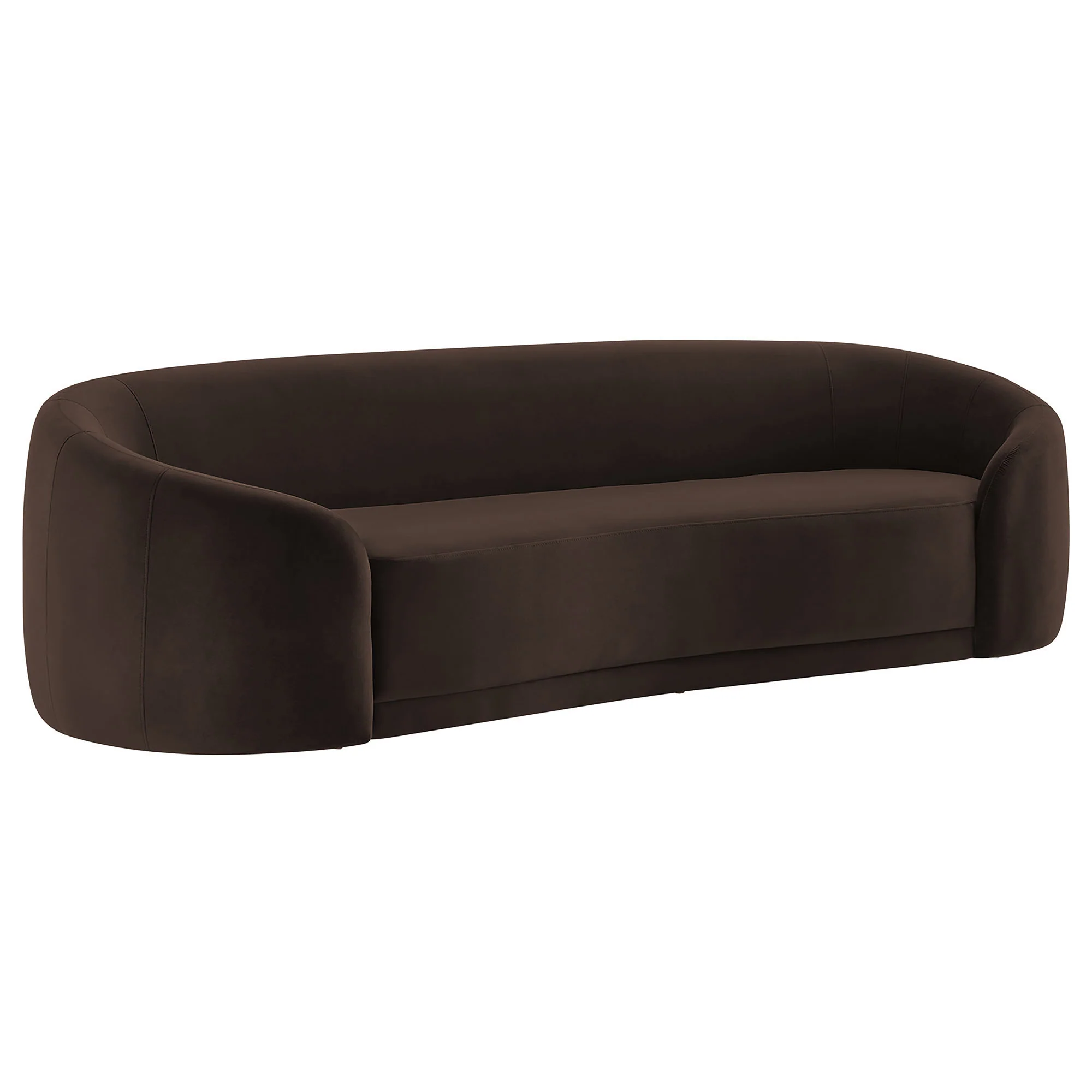 Contessa Curved Performance Velvet Sofa by Modway - Image 10