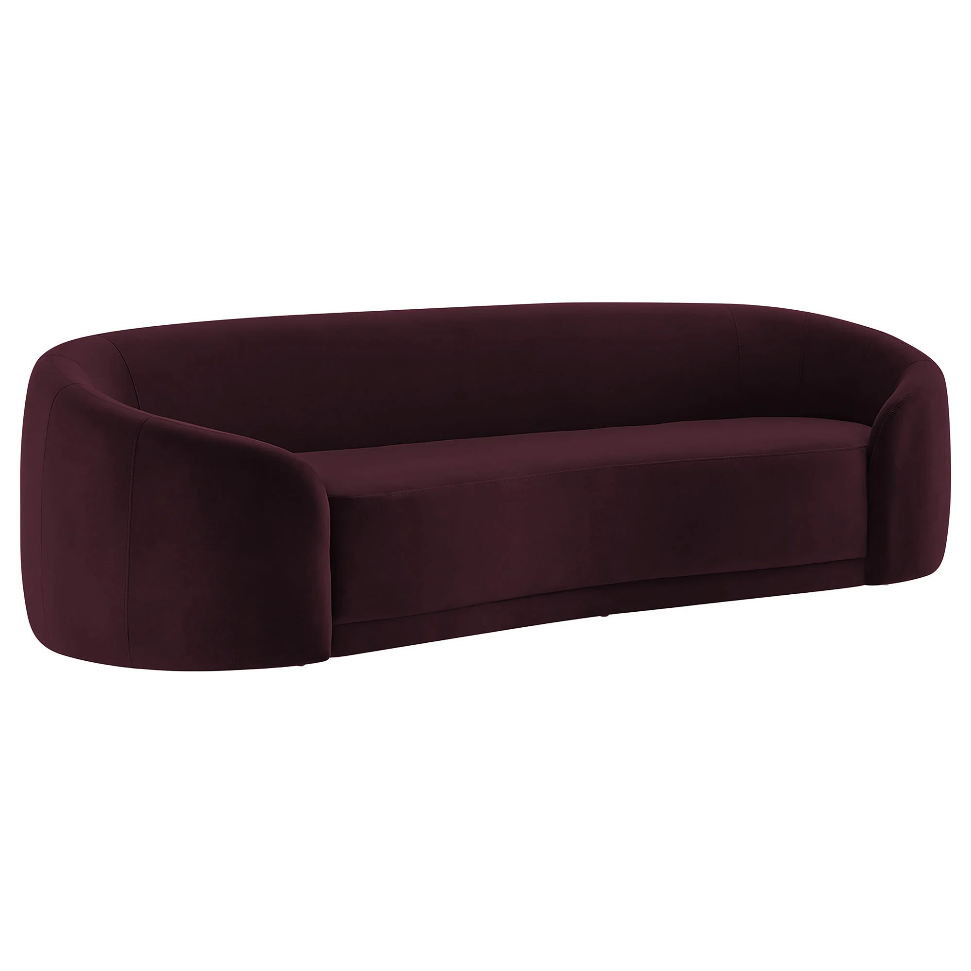 Contessa Curved Performance Velvet Sofa by Modway - Image 19
