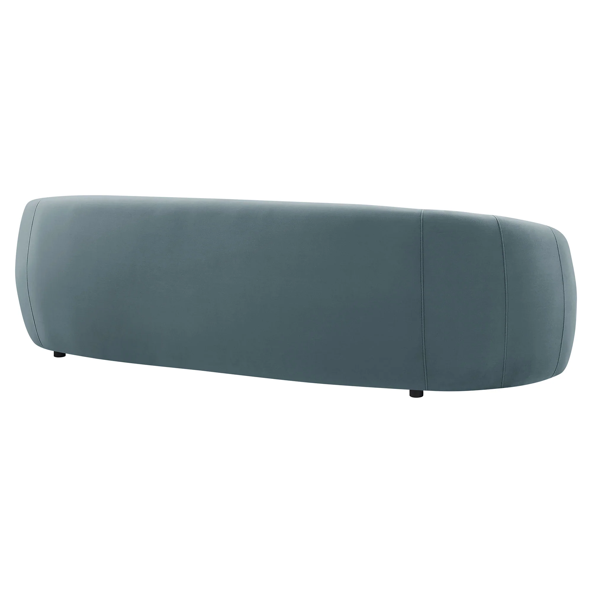 Contessa Curved Performance Velvet Sofa by Modway - Image 3
