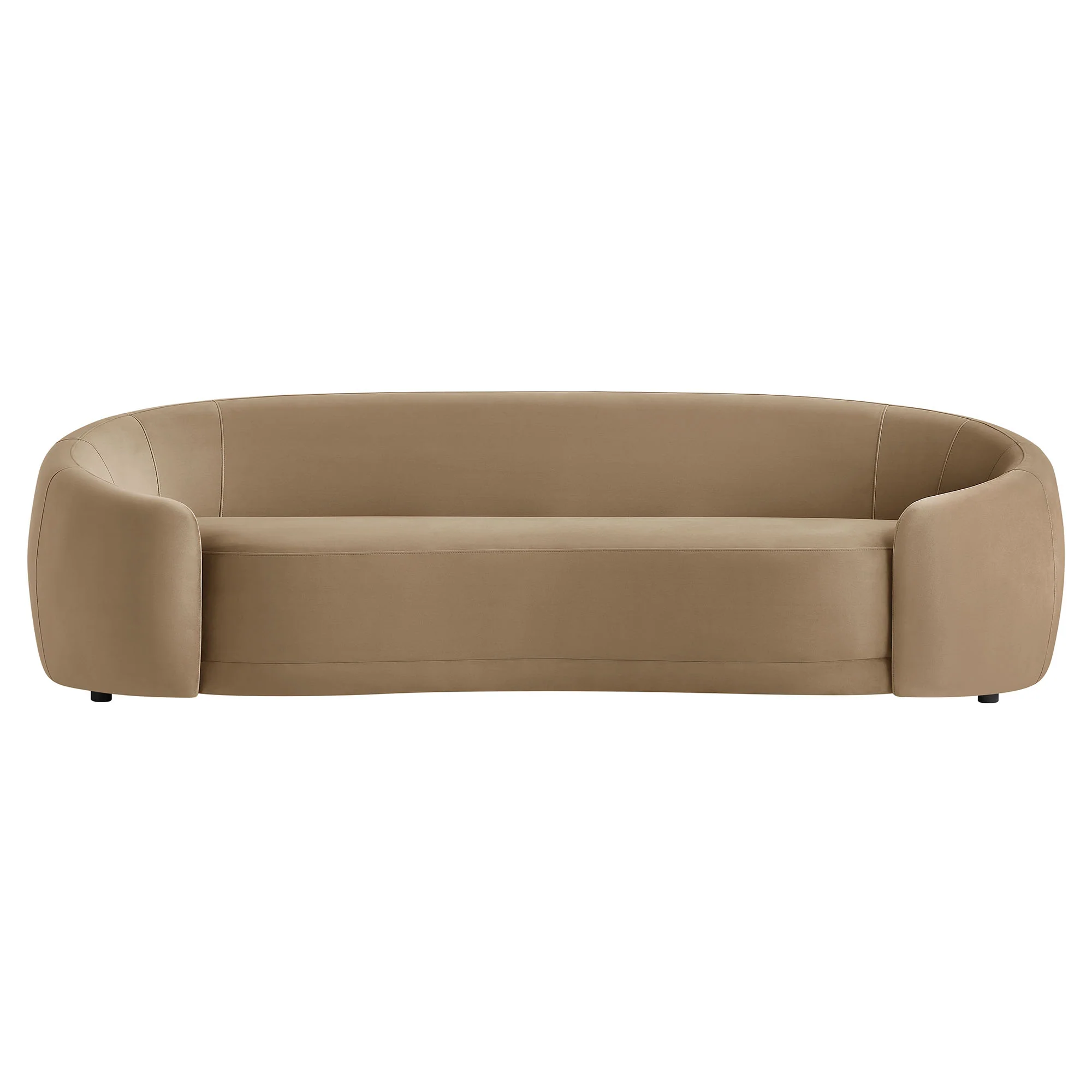 Contessa Curved Performance Velvet Sofa by Modway - Image 31