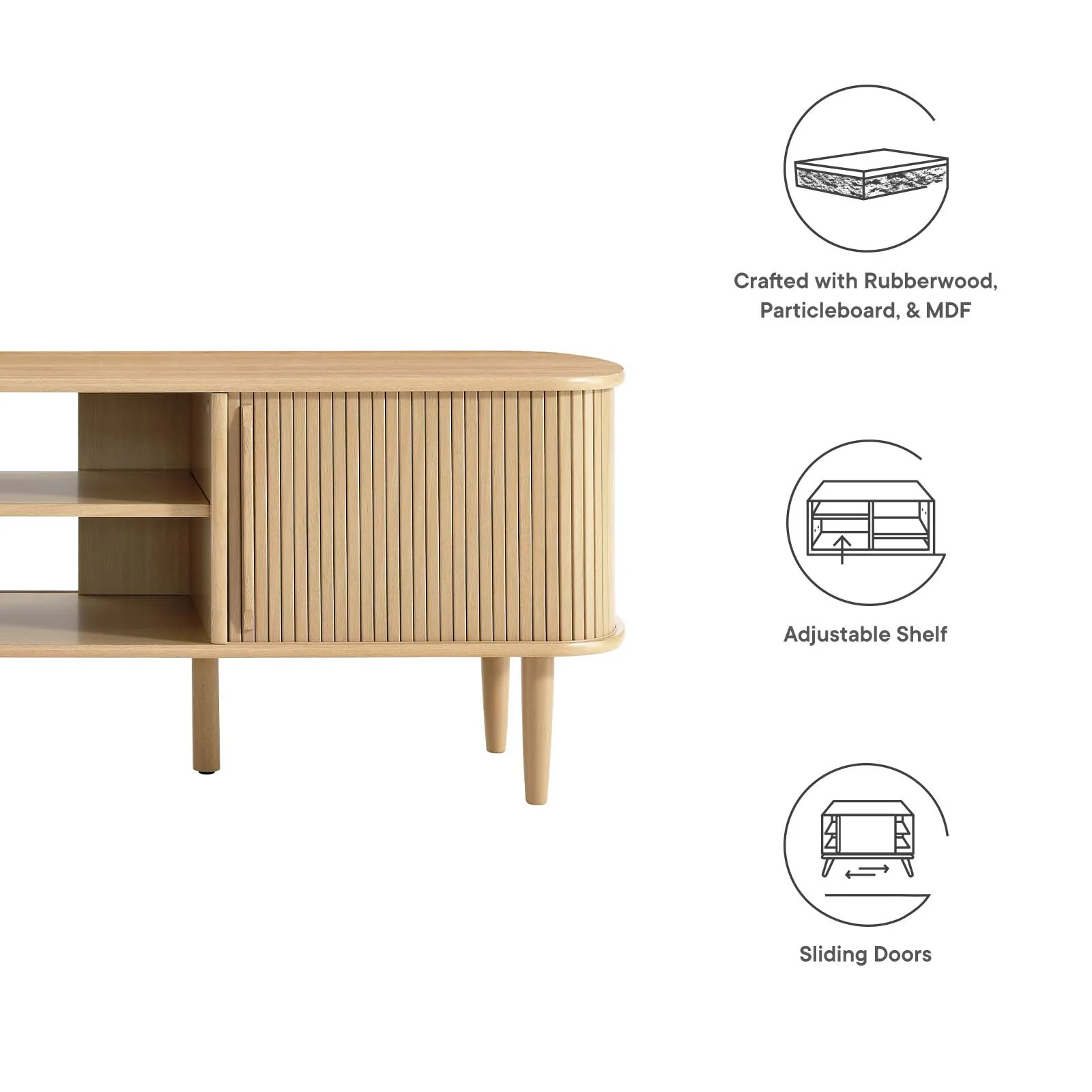 Contour 63" Wood TV Stand By Modway - EEI-6795 - Image 10