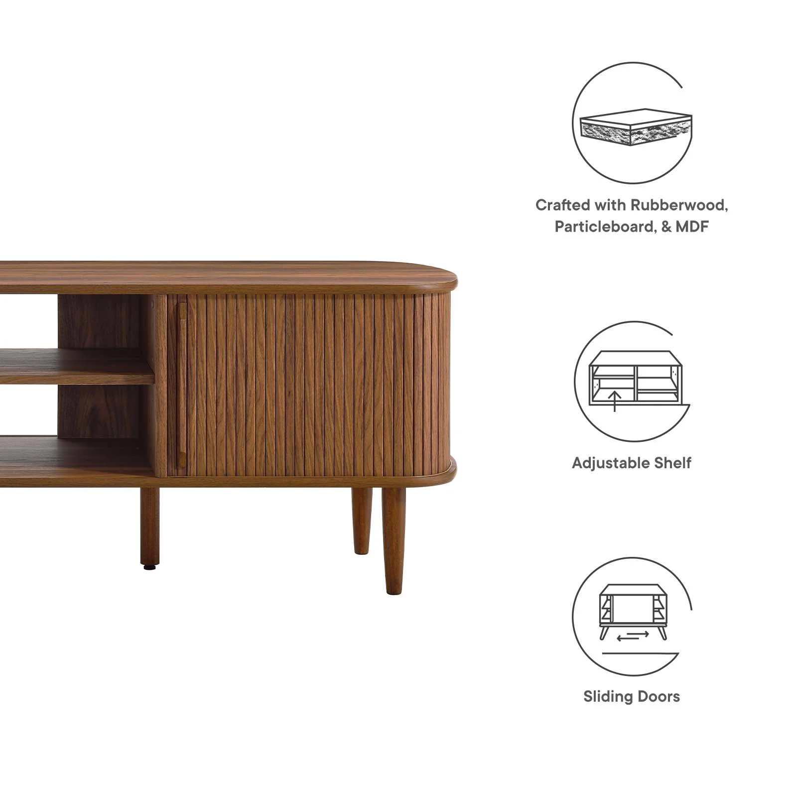 Contour 63" Wood TV Stand By Modway - EEI-6795 - Image 20