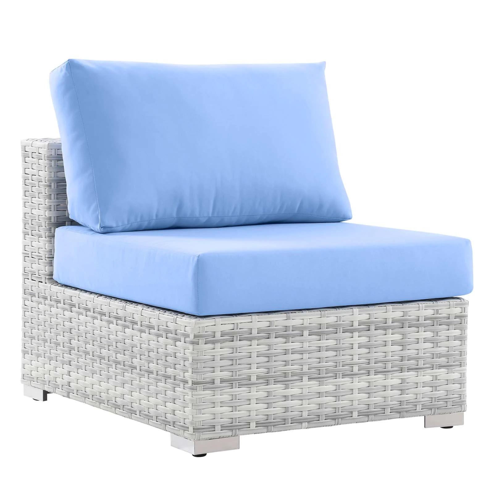 Convene 4-Piece Outdoor Patio Sectional Set By Modway - EEI-5445 - Image 3