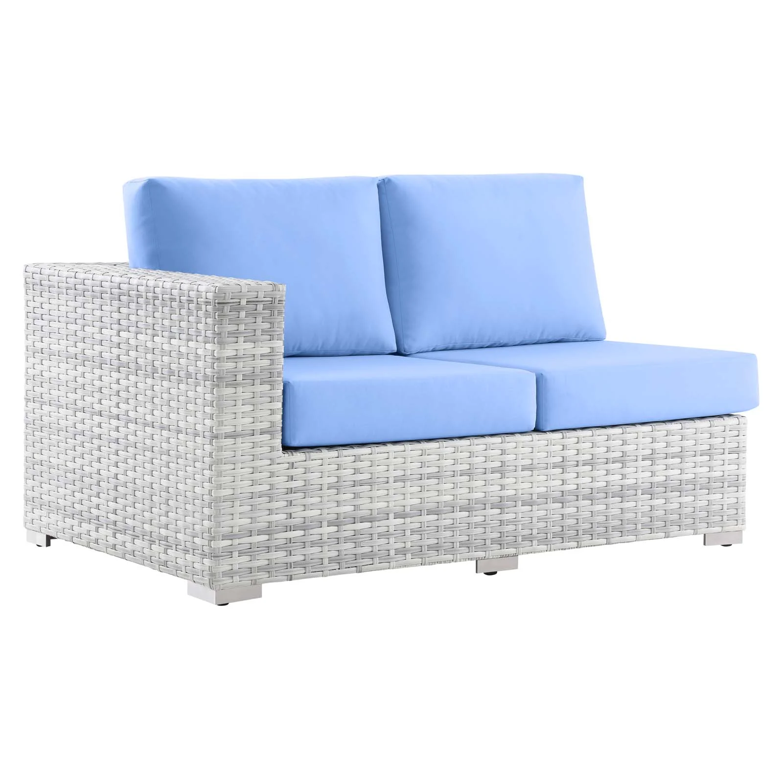 Convene 4-Piece Outdoor Patio Sectional Set By Modway - EEI-5445 - Image 6