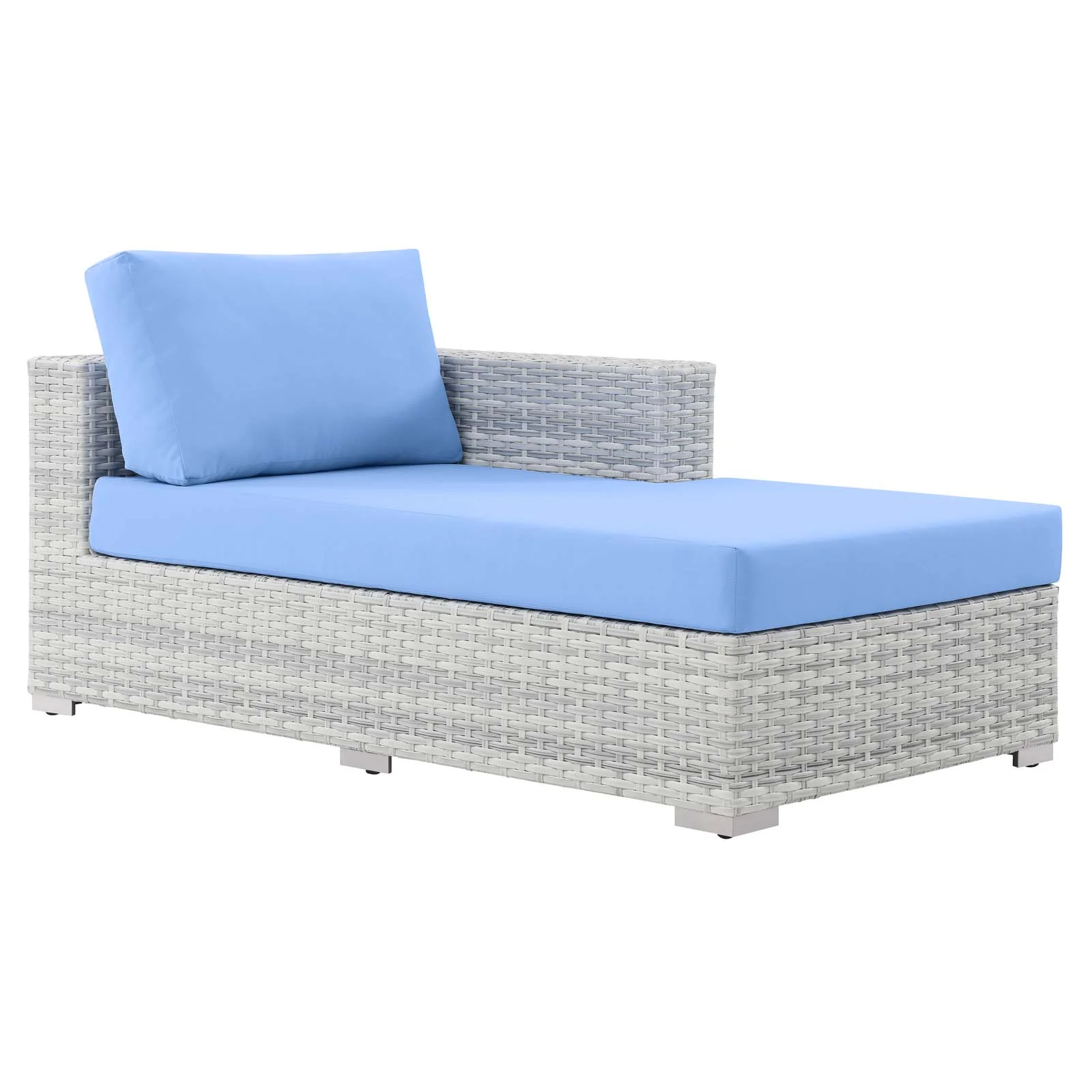 Convene 4-Piece Outdoor Patio Sectional Set By Modway - EEI-5445 - Image 9