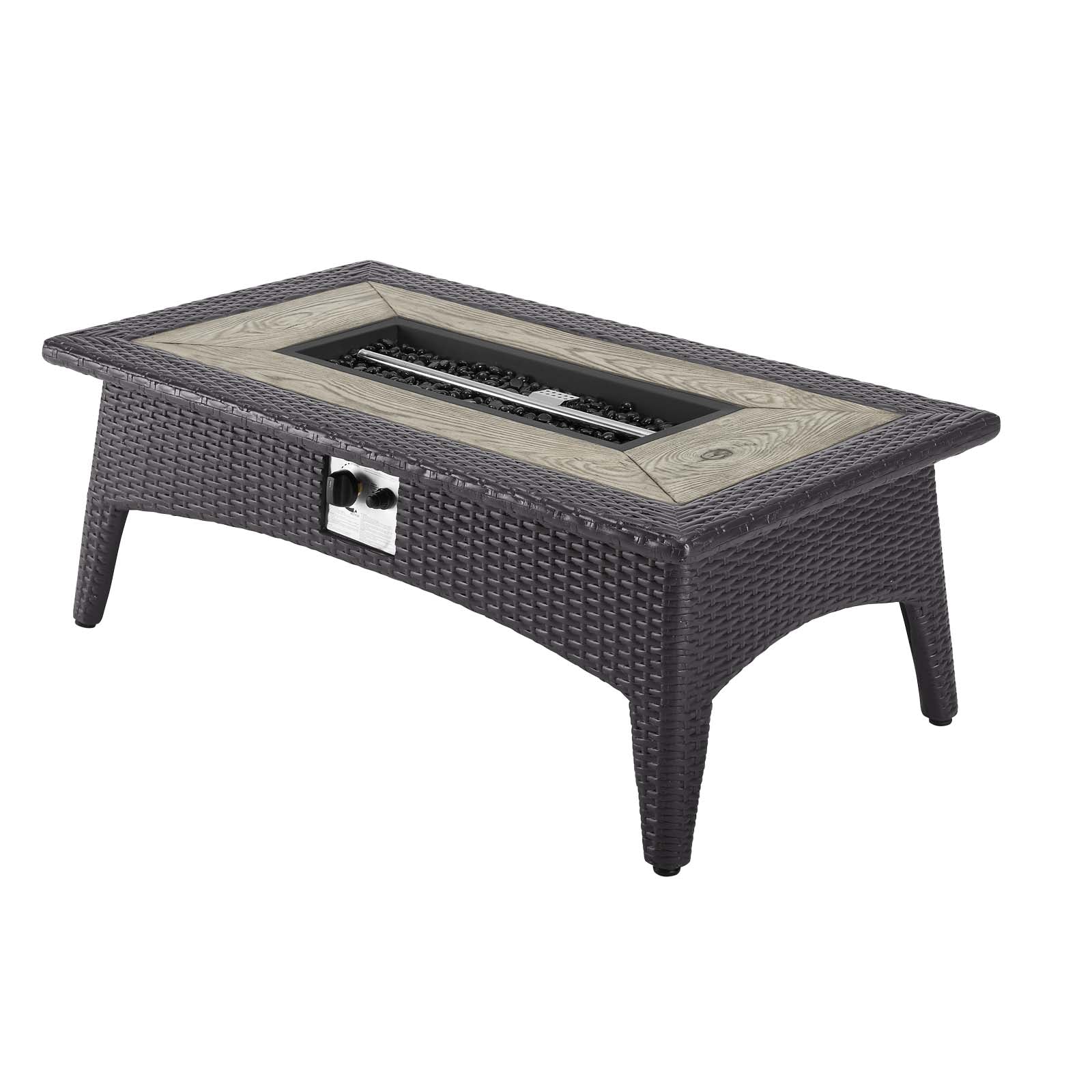 Convene 4 Piece Set Outdoor Patio with Fire Pit By Modway - EEI-3725 - Image 15