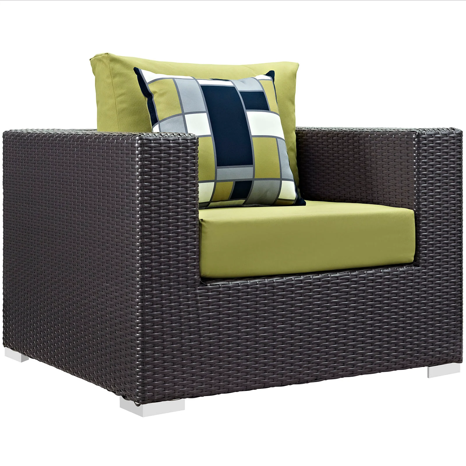 Convene 5 Piece Outdoor Patio Sectional Set By Modway - EEI-2366 - Image 21