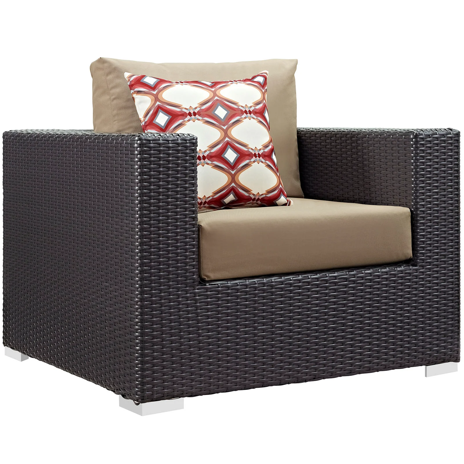 Convene 5 Piece Outdoor Patio Sectional Set By Modway - EEI-2366 - Image 9