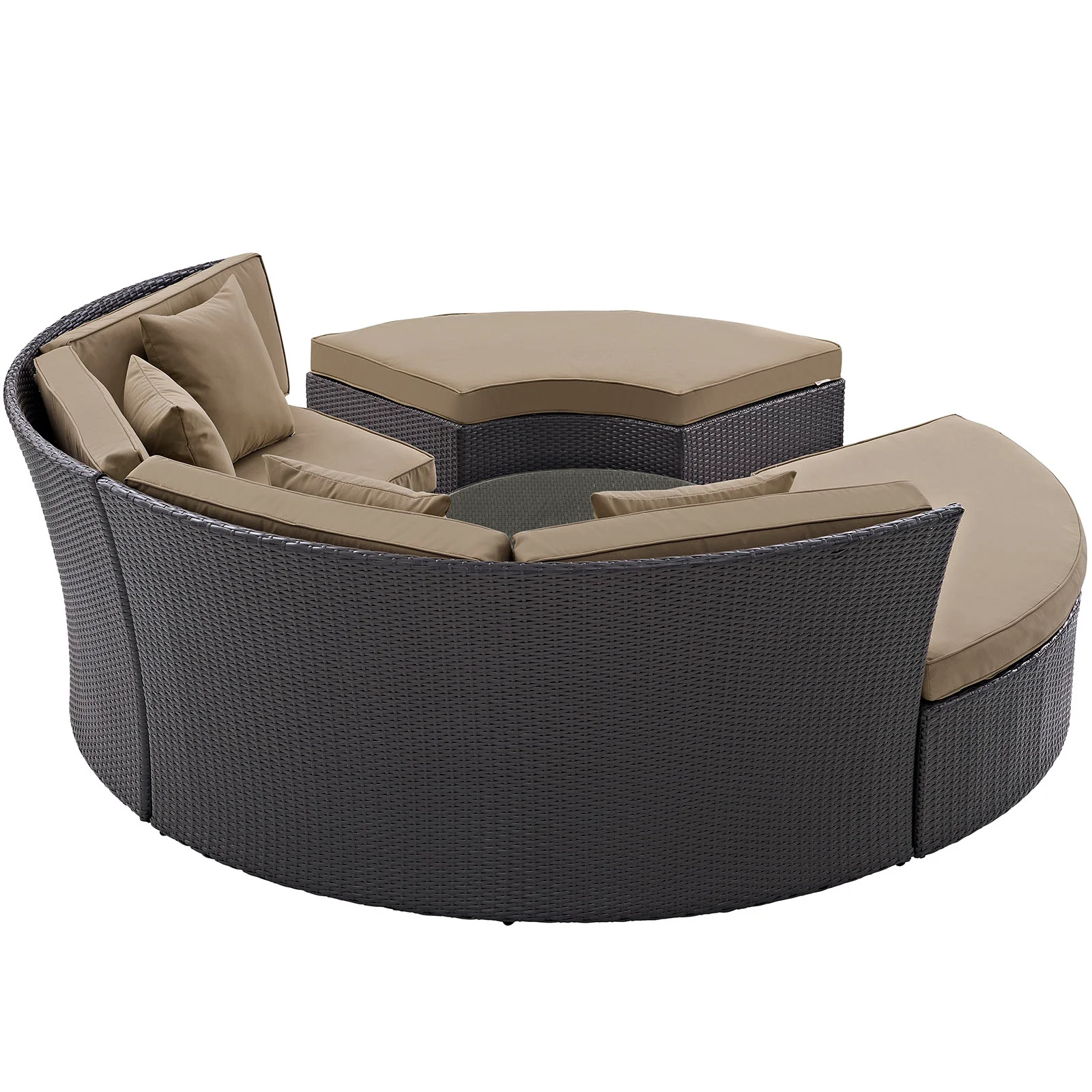 Convene Circular Outdoor Patio Daybed Set By Modway - EEI-2171 - Image 11