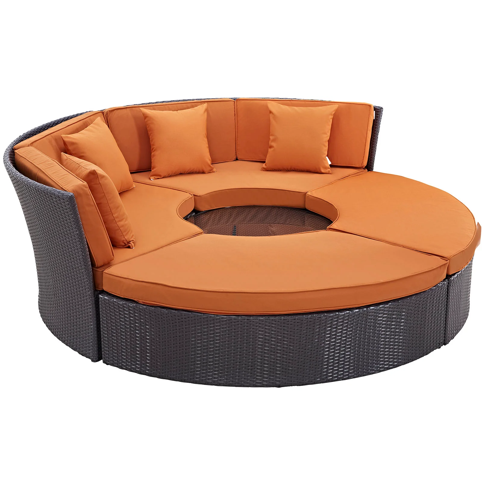Convene Circular Outdoor Patio Daybed Set By Modway - EEI-2171 - Image 15