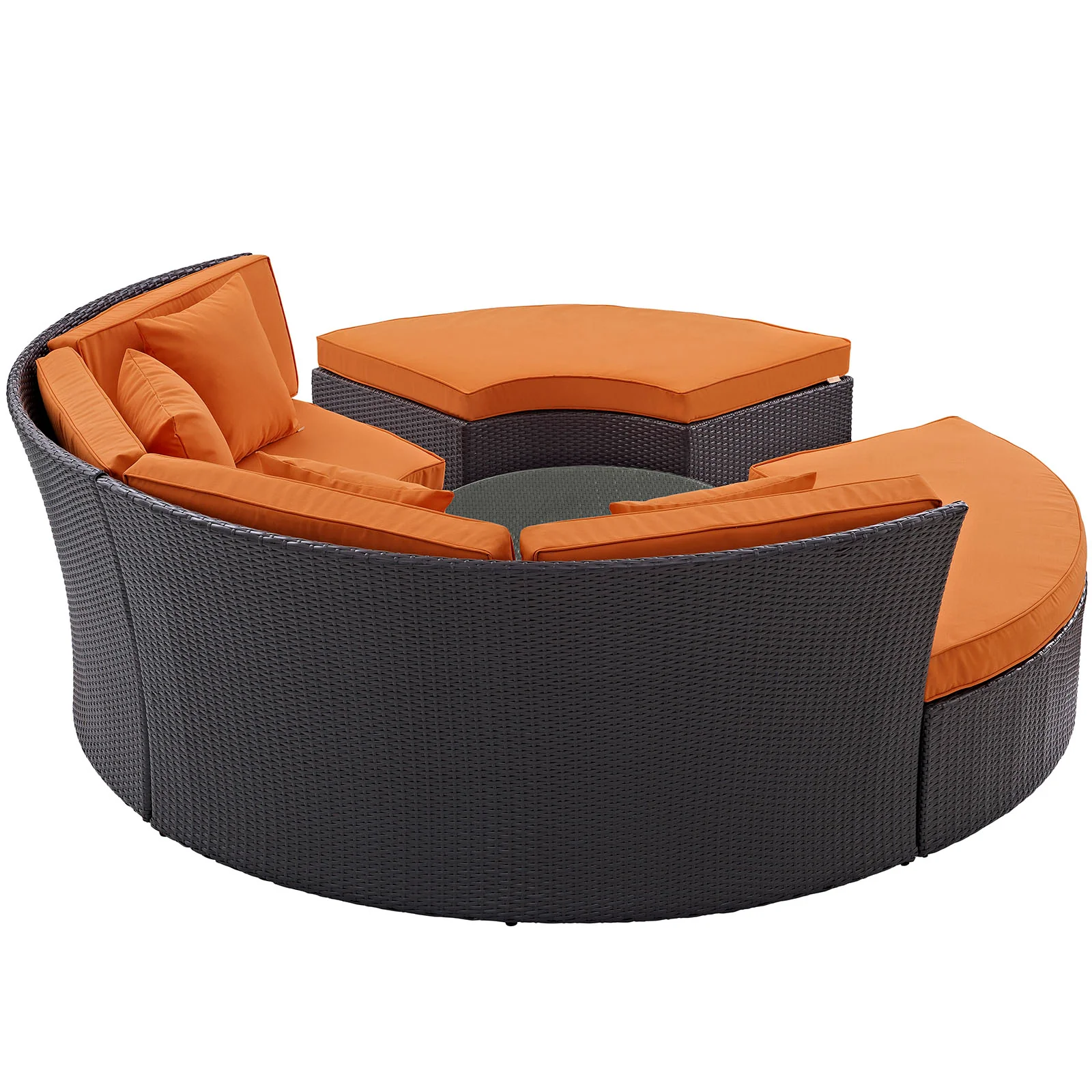 Convene Circular Outdoor Patio Daybed Set By Modway - EEI-2171 - Image 16